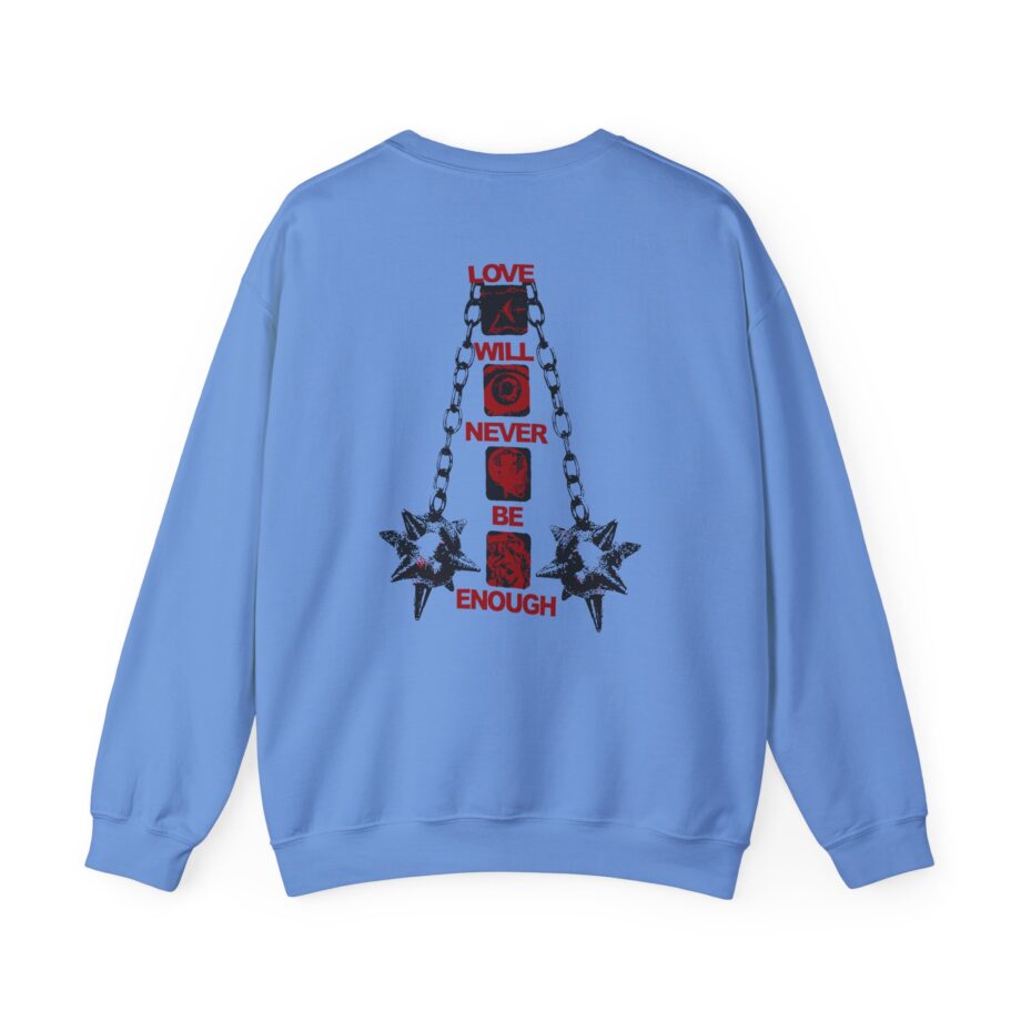 Kublai Khan - Never Enough Sportsgrey Unisex Heavy Blend™ Crewneck Sweatshirt