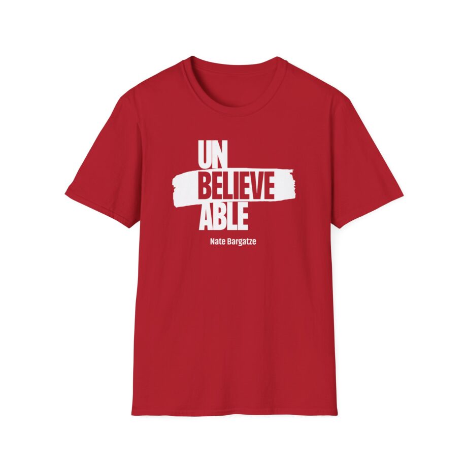 Nate Bargatze - Unbelievable Unisex Softstyle T-Shirt