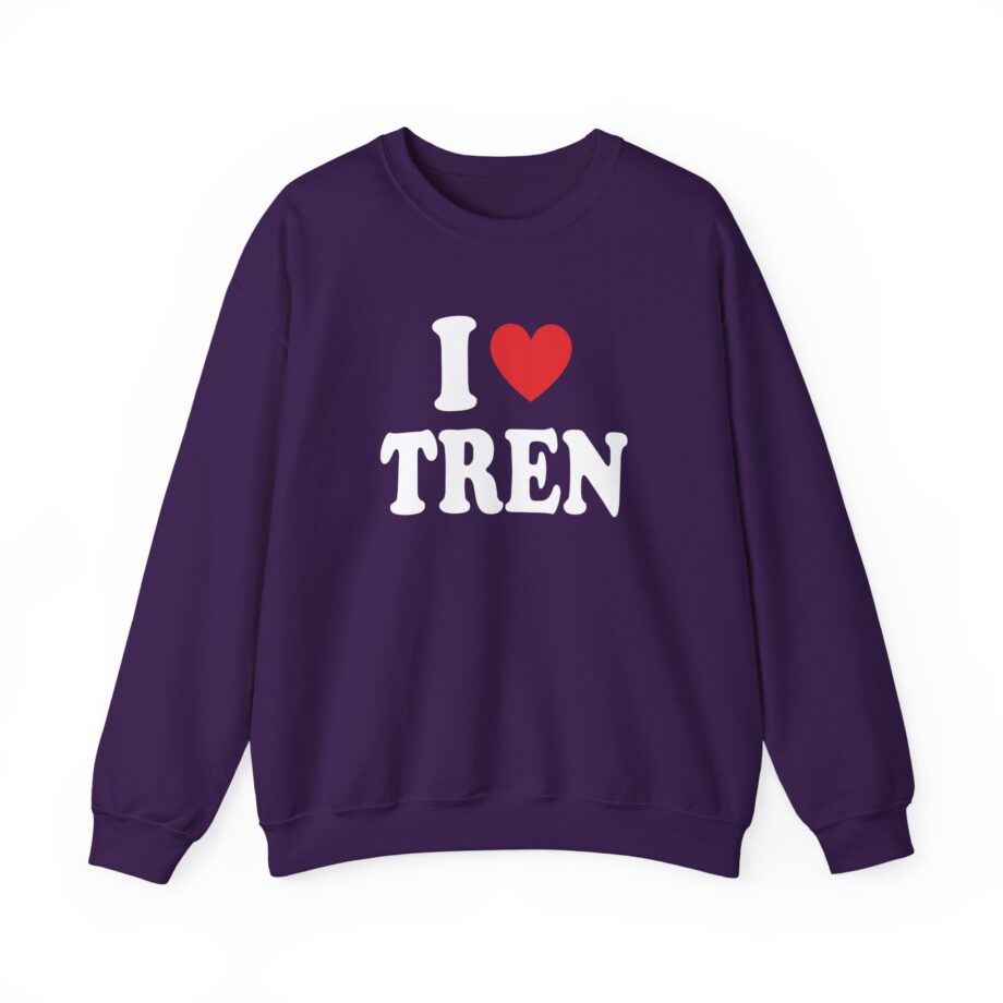 I Love Tren Twins Unisex Heavy Blend™ Crewneck Sweatshirt