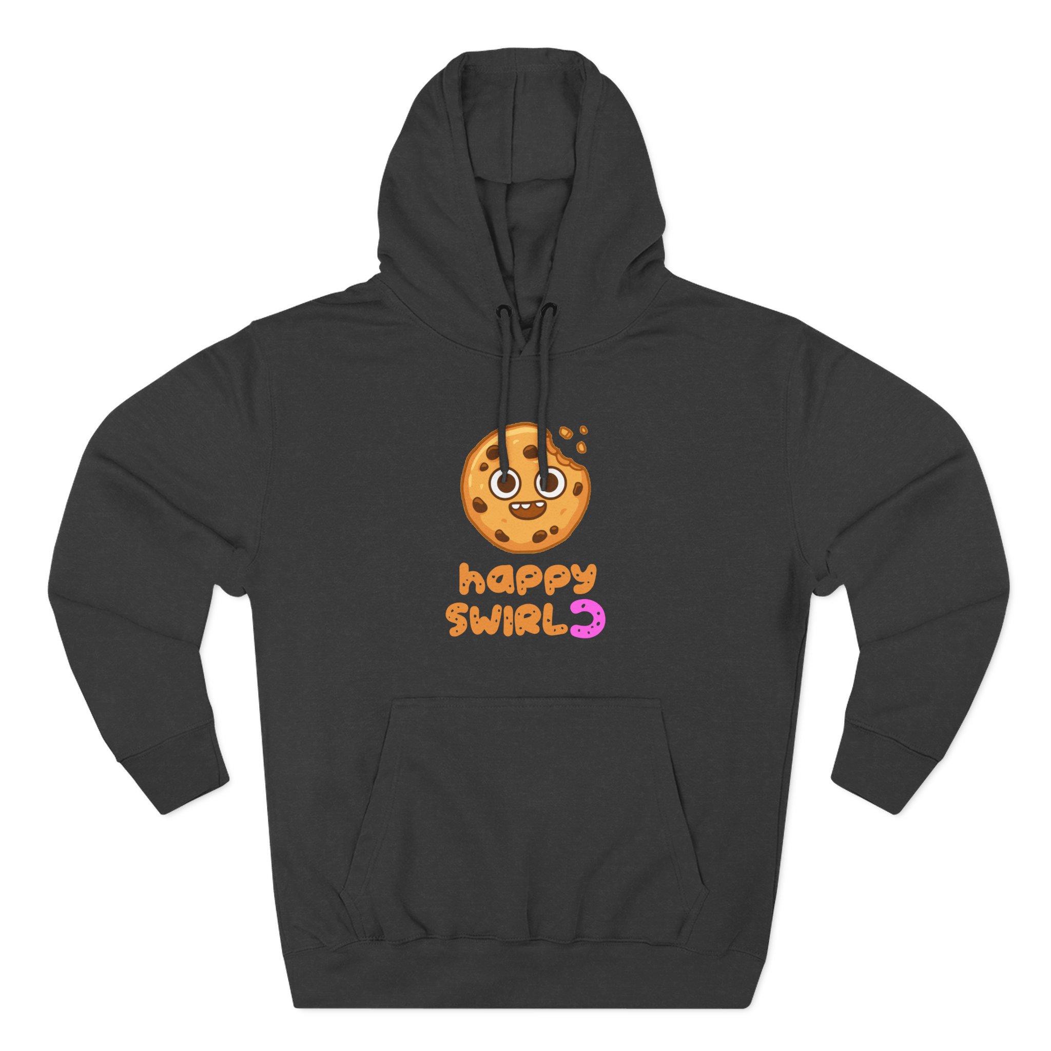 Cookieswirlc Three-Panel Fleece Hoodie
