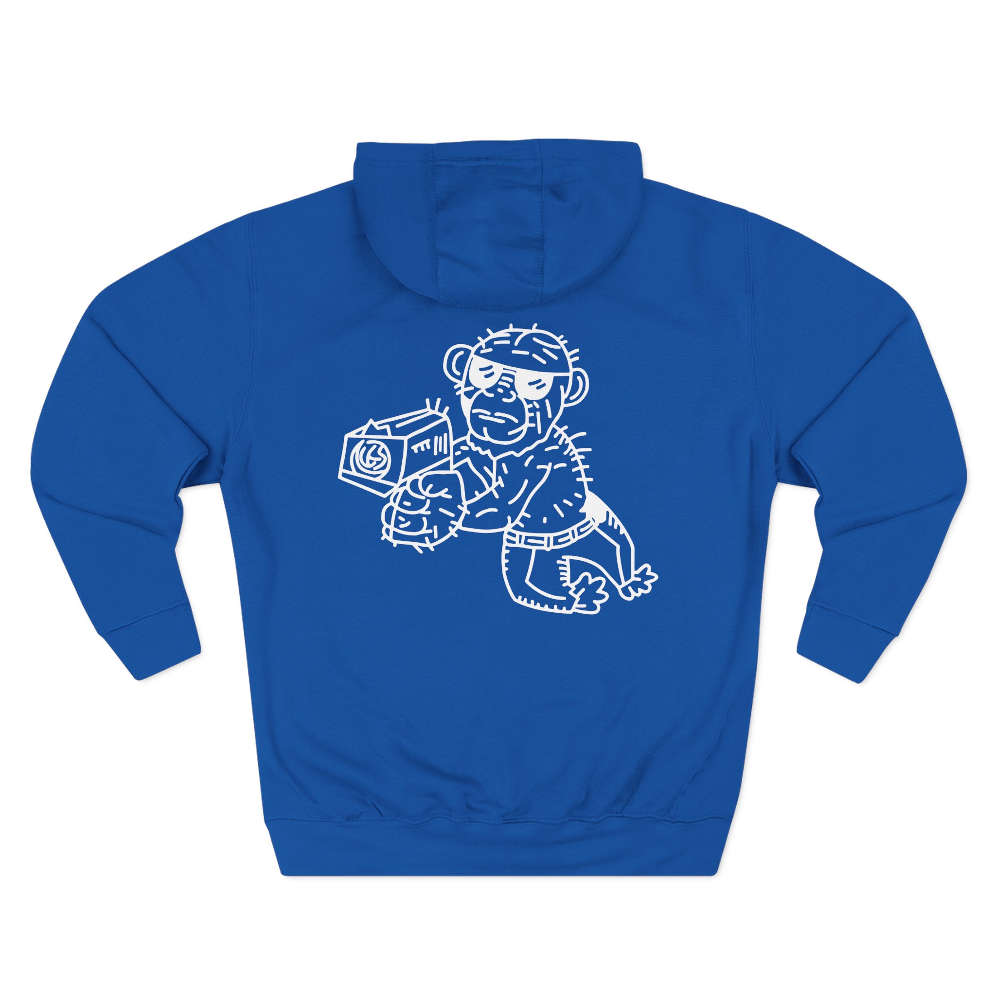 Spoonkid Detective Monke Three-Panel Fleece Hoodie