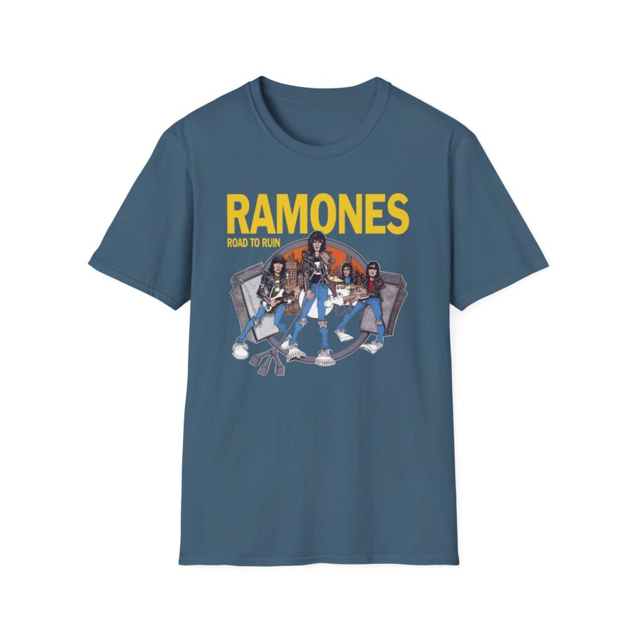 Ramones Ramones I Wanna Be Sedated Unisex Softstyle T-Shirt