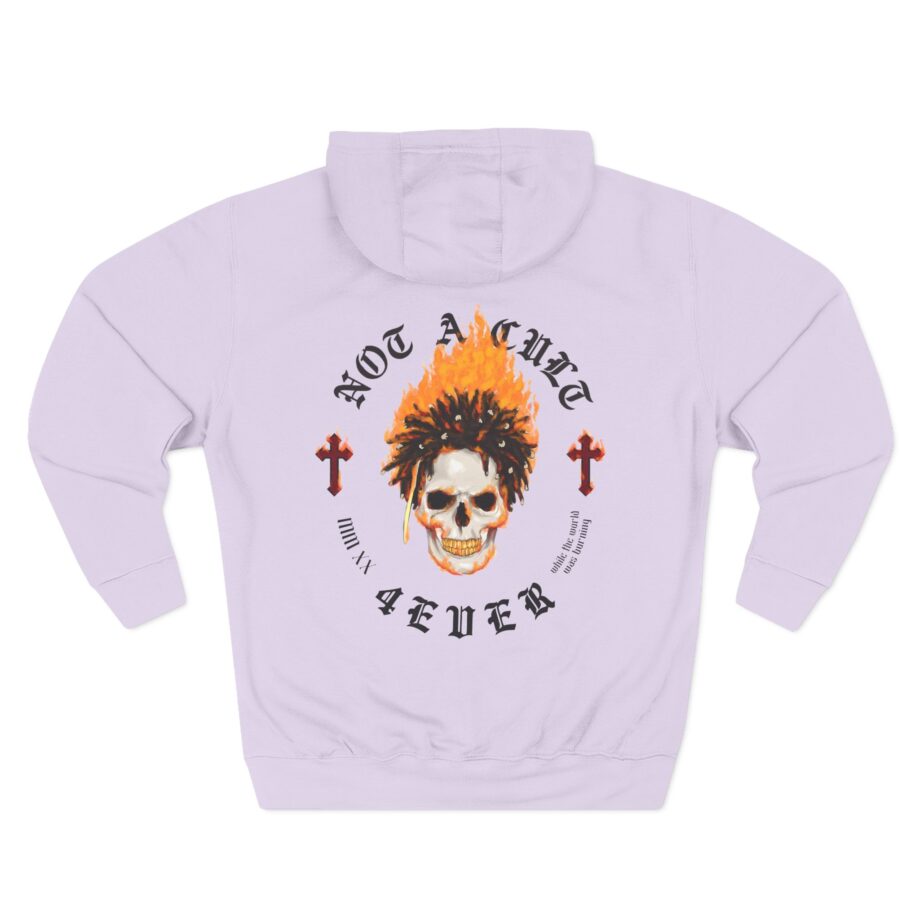 Saint Jhn Cult 4ever Three-Panel Fleece Hoodie