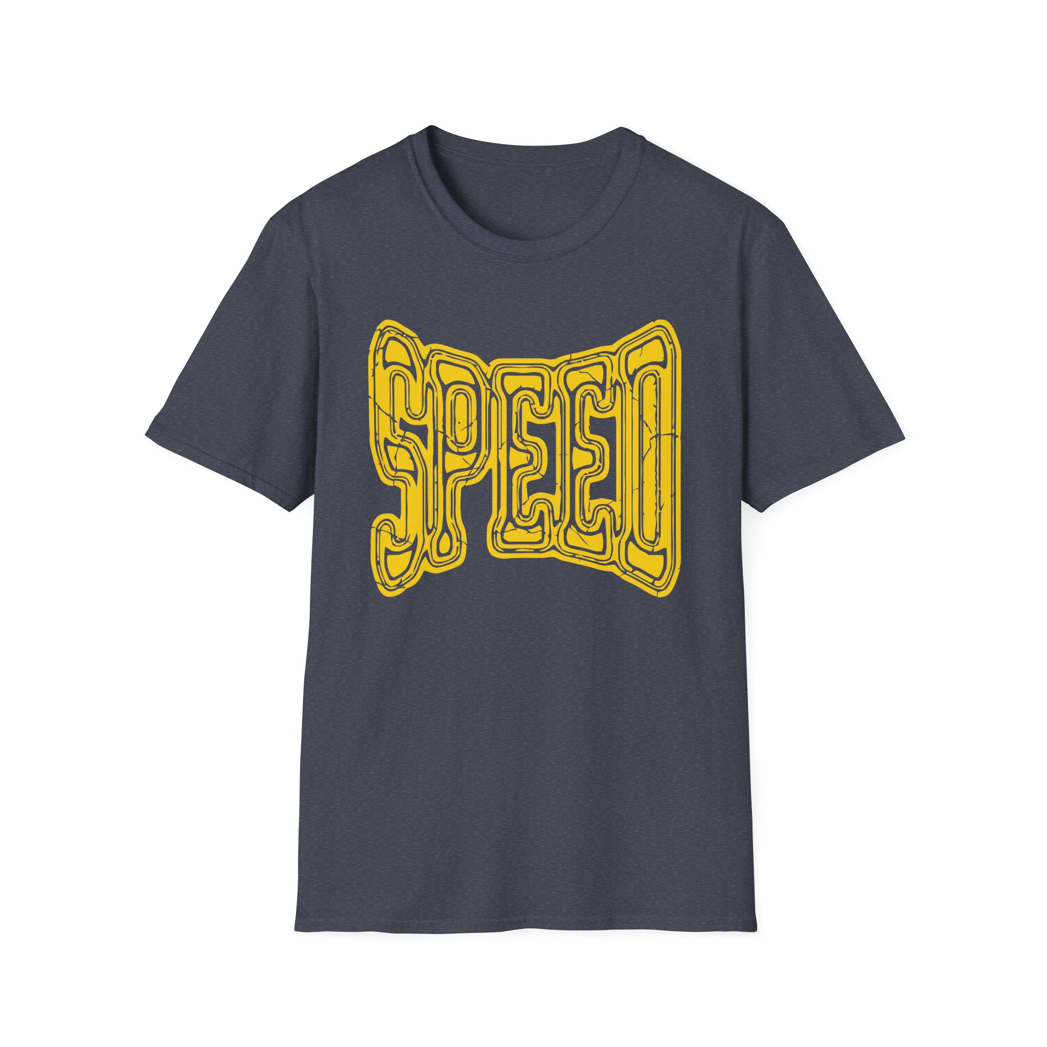Ishowspeed Gold Logo Unisex Softstyle T-Shirt