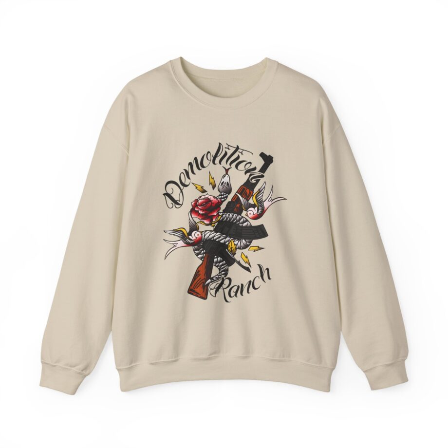 Demolition Ranch Tattoo Unisex Heavy Blend™ Crewneck Sweatshirt