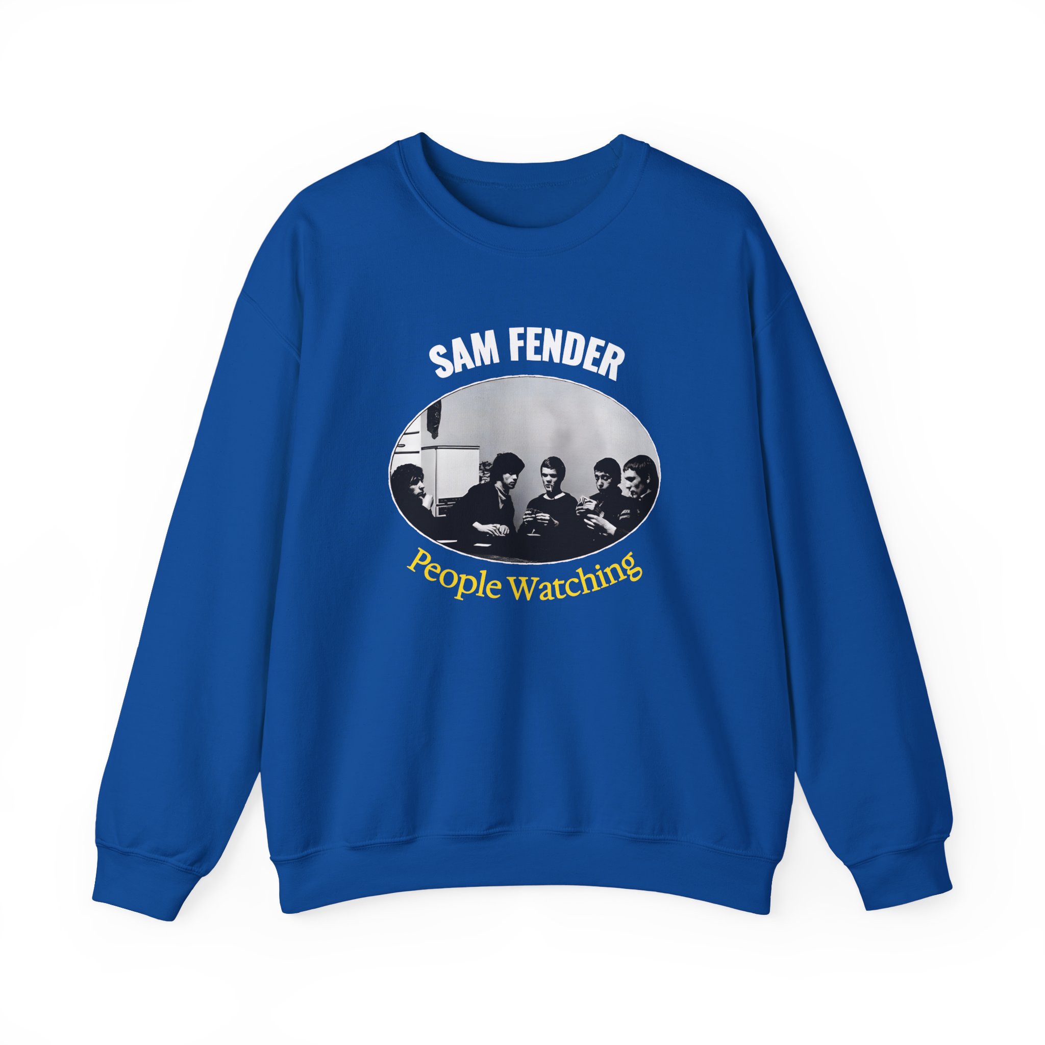 Sam Fender People Watching Unisex Heavy Blendâ„¢ Crewneck Sweatshirt