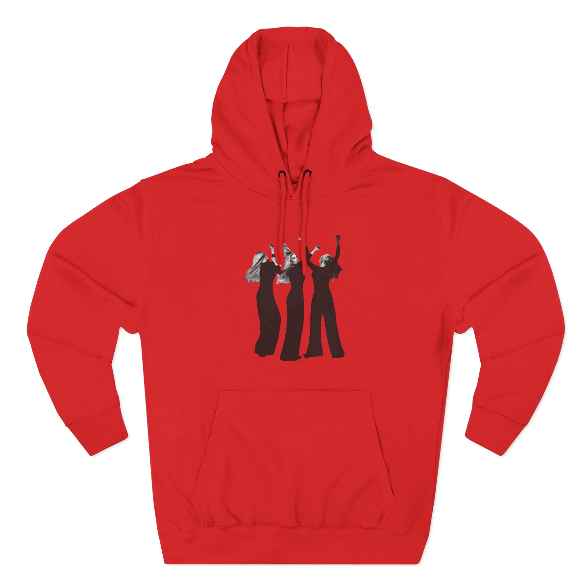 Adele in Munich  Dancing Three-Panel Fleece Hoodie