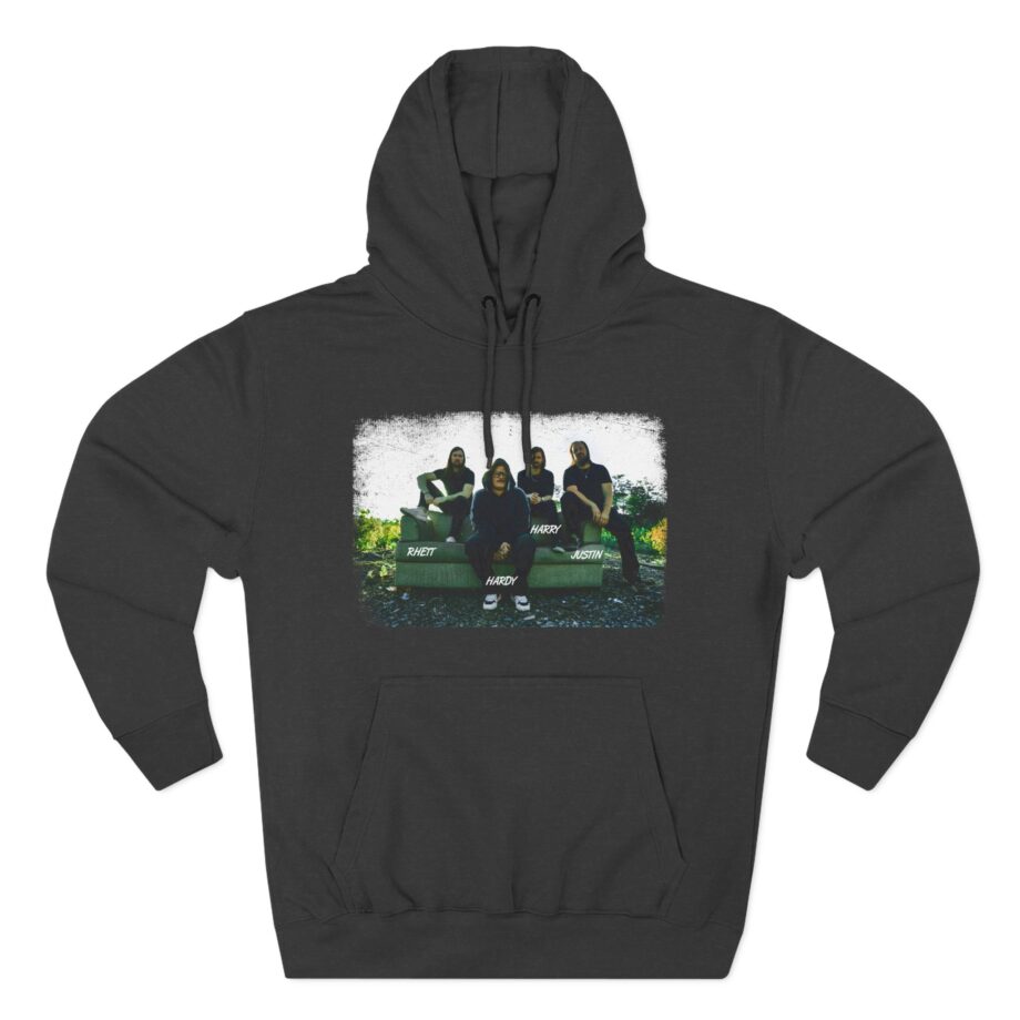 Hardy Band Photo Three-Panel Fleece Hoodie