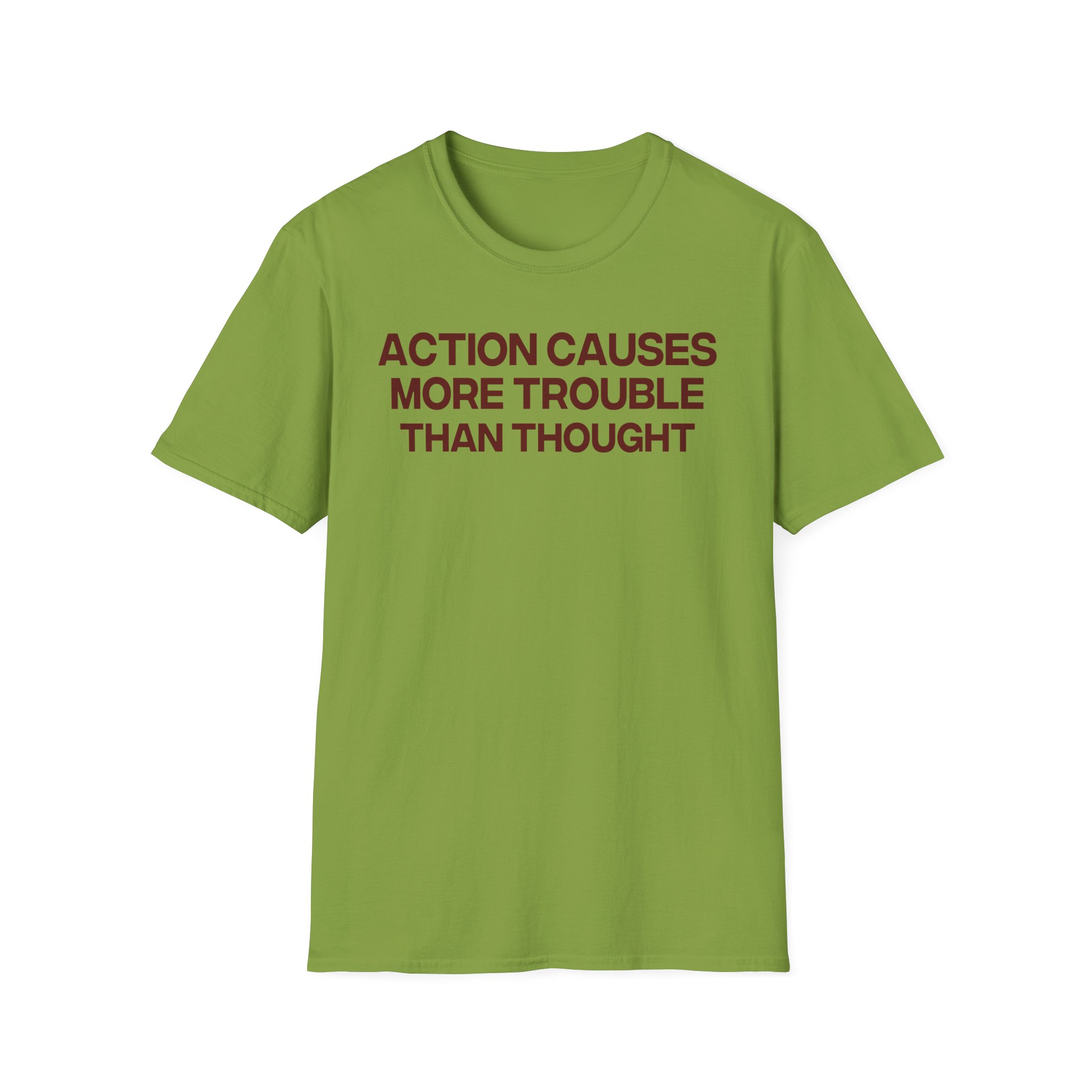Jenny Holzer Action Causes More Trouble Than Thought Unisex Softstyle T-Shirt