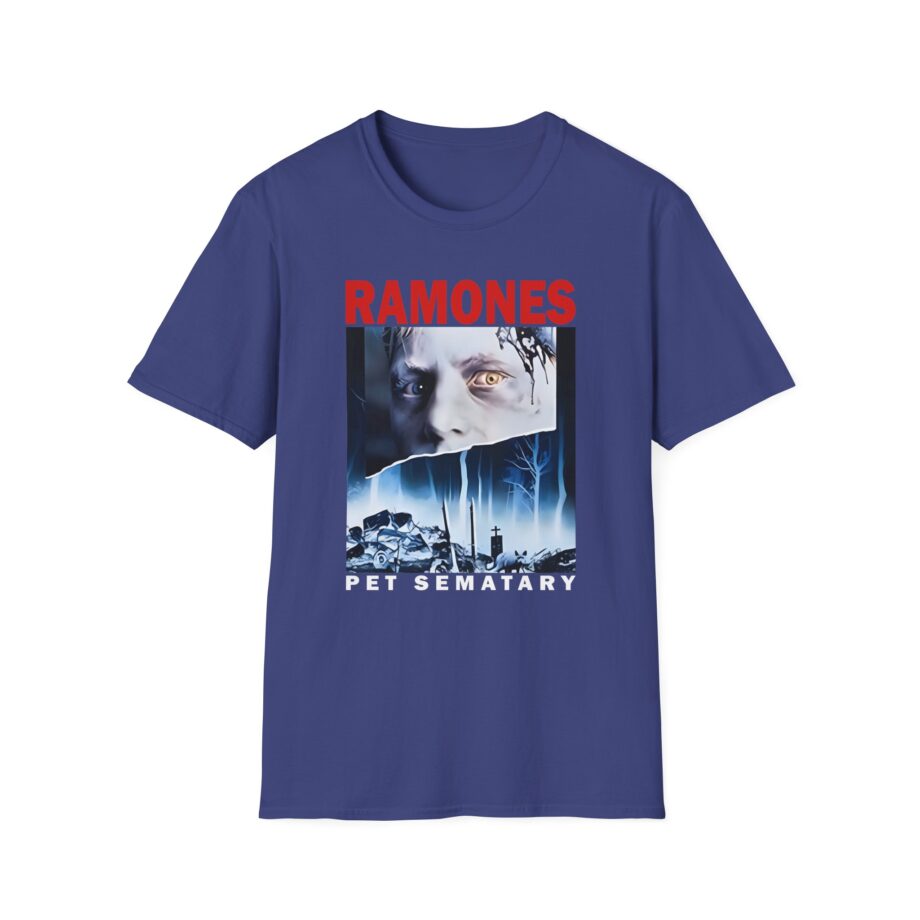 Ramones Pet Sematary T Shirt Unisex Softstyle T-Shirt