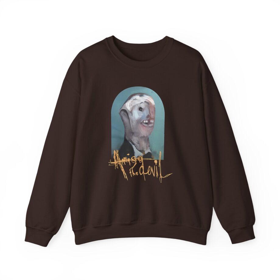 Amigo The Devil Canibal Within Cover Unisex Heavy Blend™ Crewneck Sweatshirt