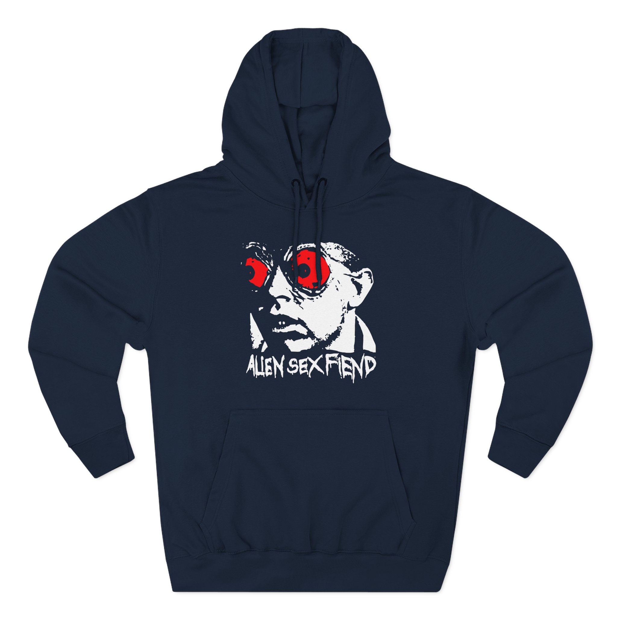 Alien Sex Fiend Acid Bath Three-Panel Fleece Hoodie