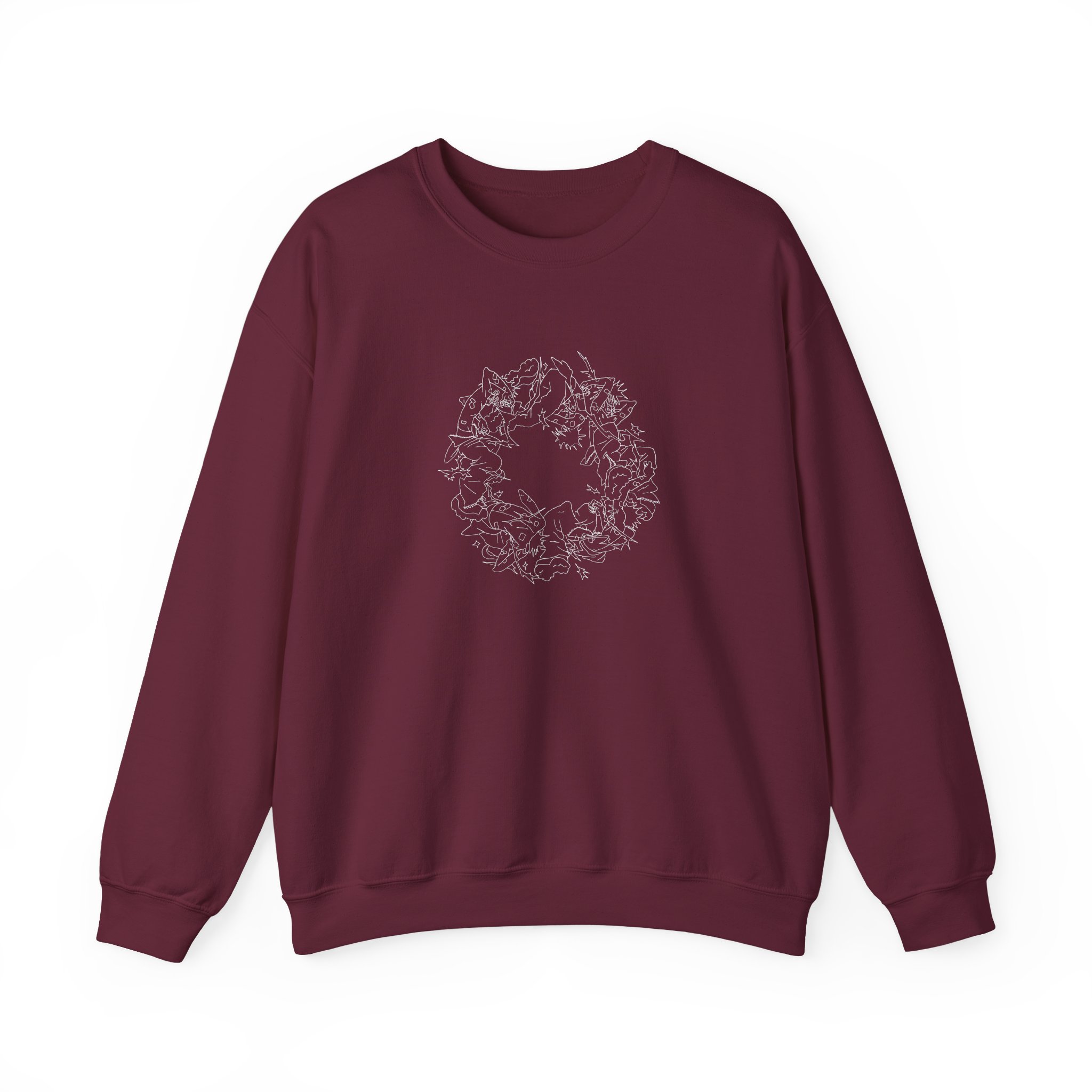 Ecco2k in the Flesh Unisex Heavy Blendâ„¢ Crewneck Sweatshirt