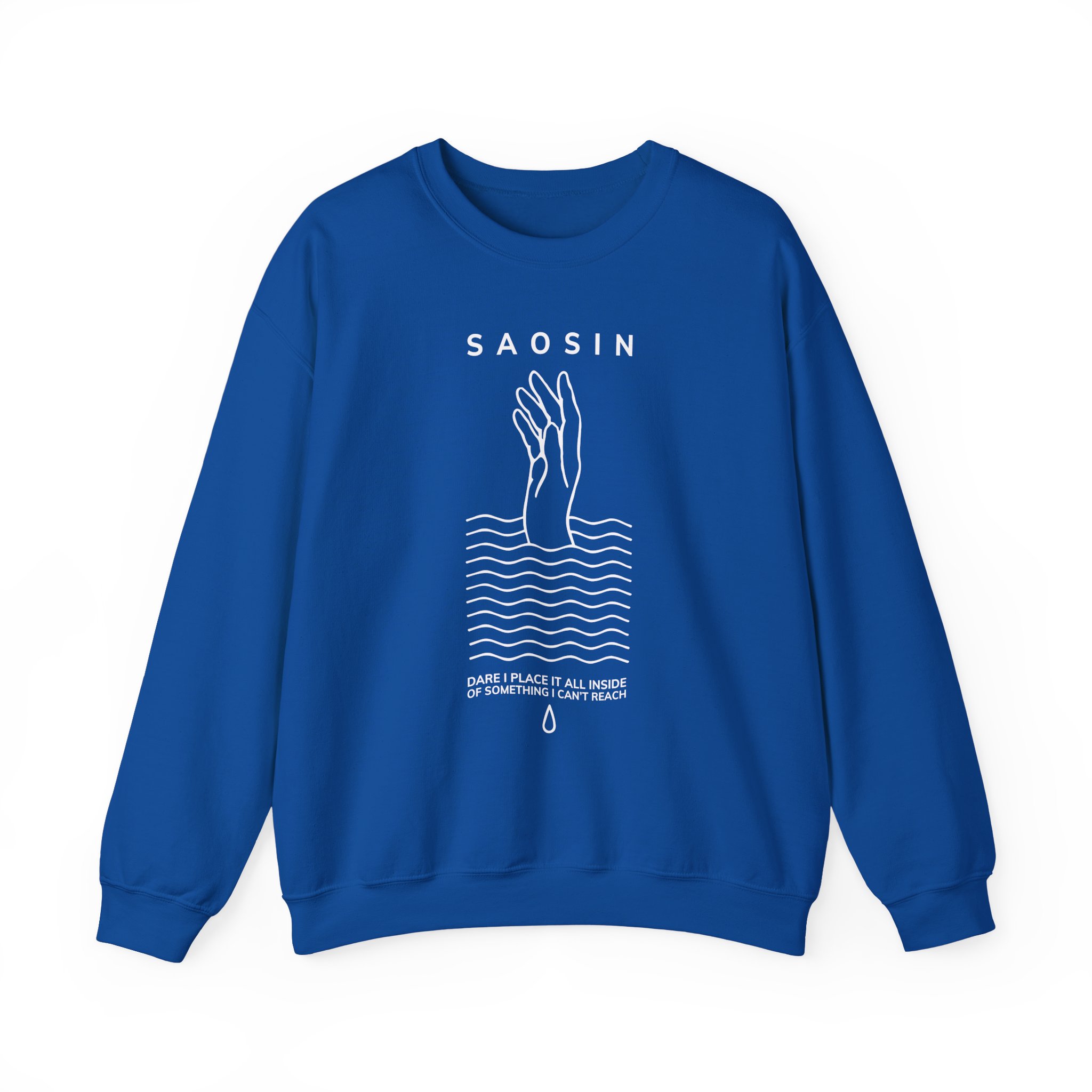 Saosin Illusion & Control Lyric Unisex Heavy Blendâ„¢ Crewneck Sweatshirt
