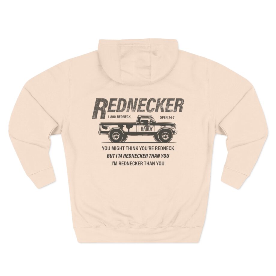 Hardy Rednecker Three-Panel Fleece Hoodie
