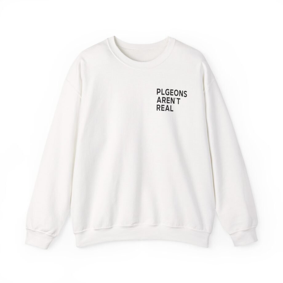 Birds Arent Real I am a Lie Unisex Heavy Blend™ Crewneck Sweatshirt