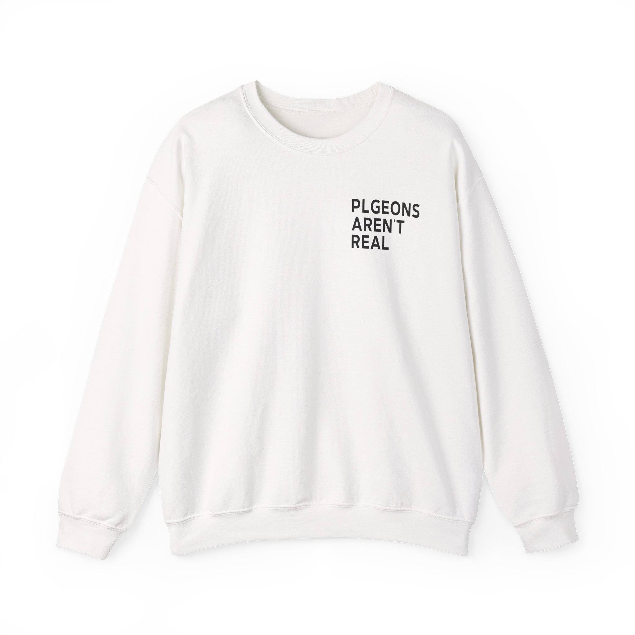 Birds Arent Real I am a Lie Unisex Heavy Blendâ„¢ Crewneck Sweatshirt