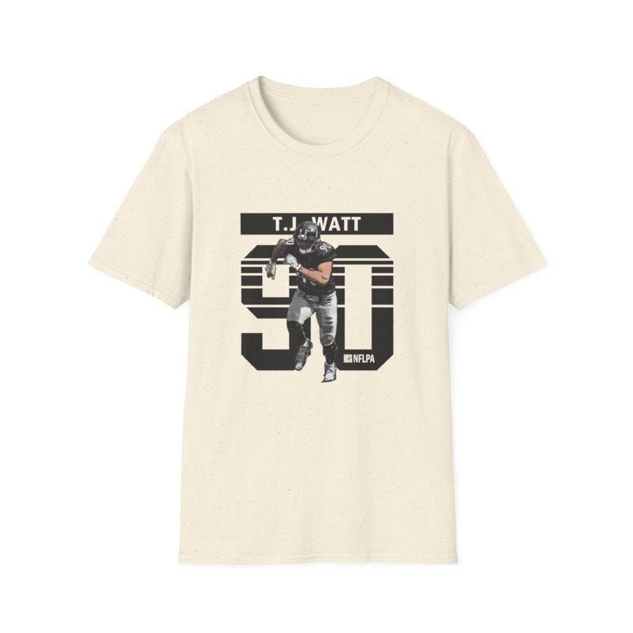 Tj Watt Grunge Unisex Softstyle T-Shirt