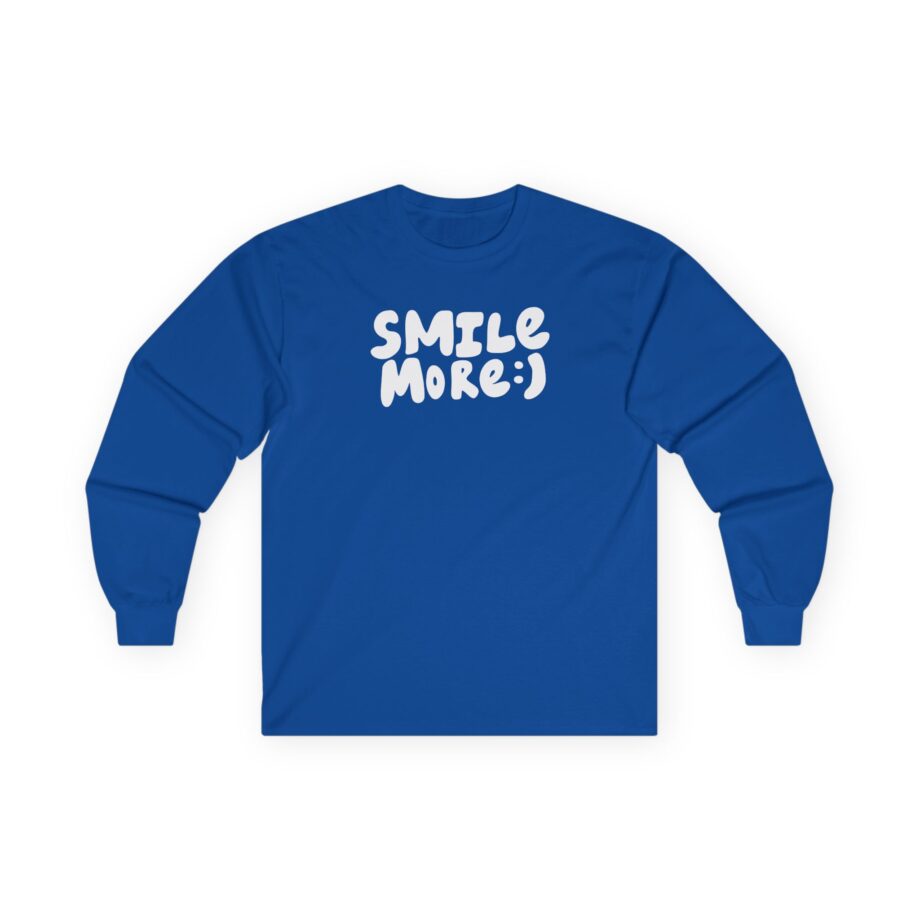 Roman Atwood Smile More Unisex Ultra Cotton Long Sleeve Tee