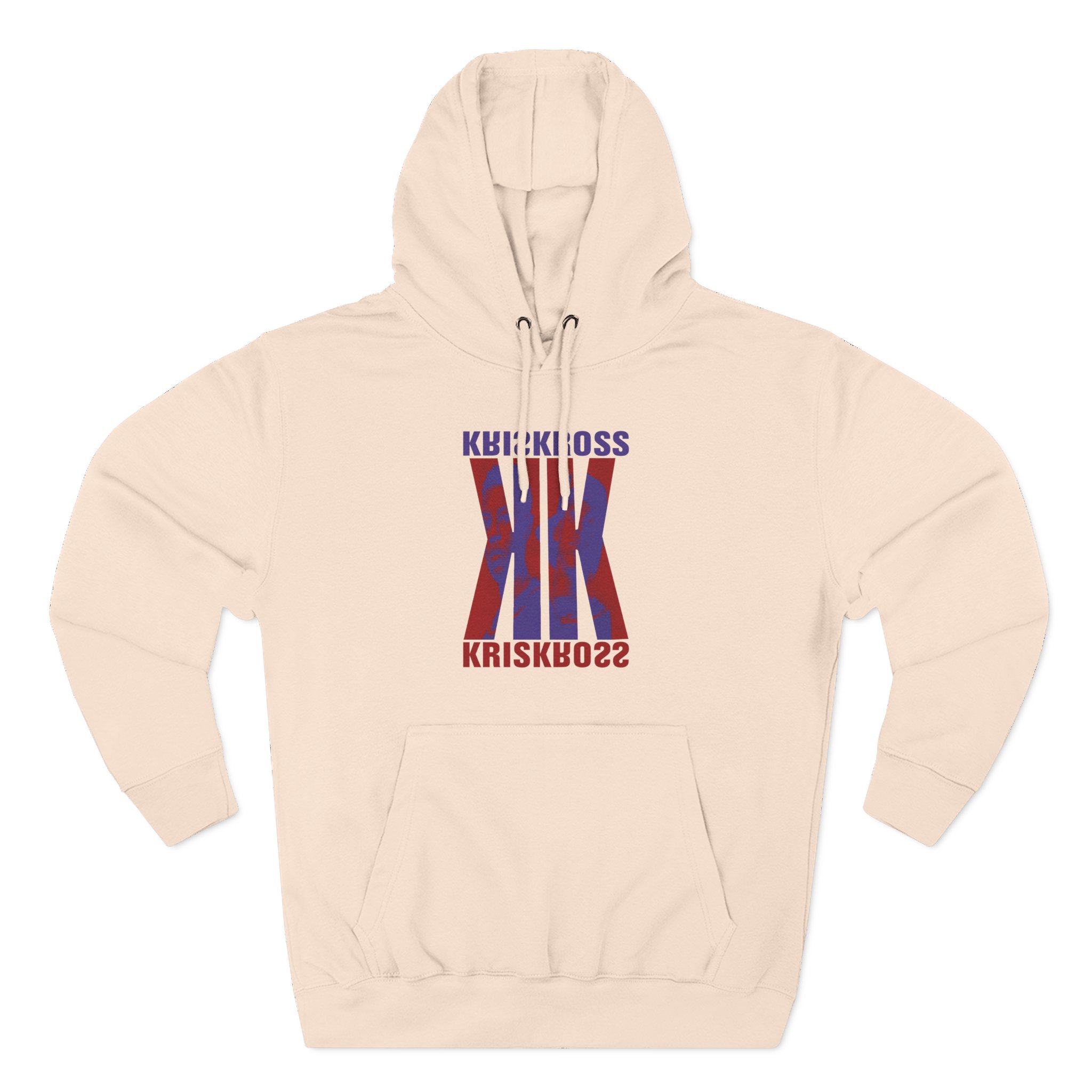Vintage Kris Kross Totally Krossed Out Three-Panel Fleece Hoodie