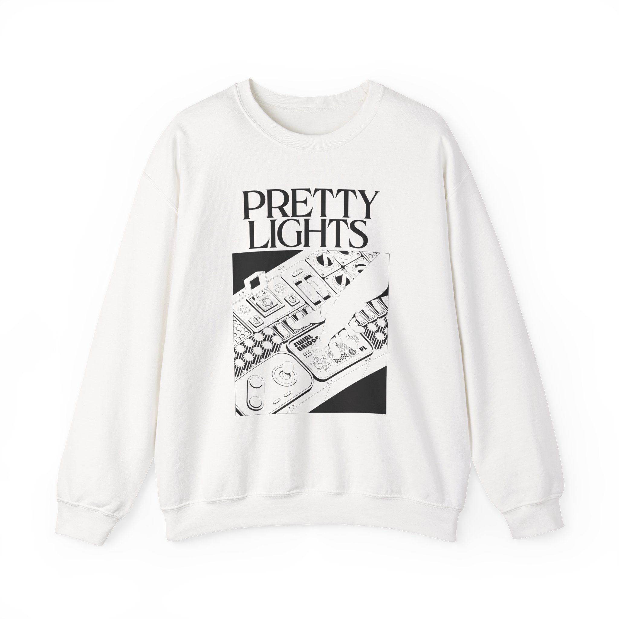 Pretty Lights Control Unisex Heavy Blendâ„¢ Crewneck Sweatshirt