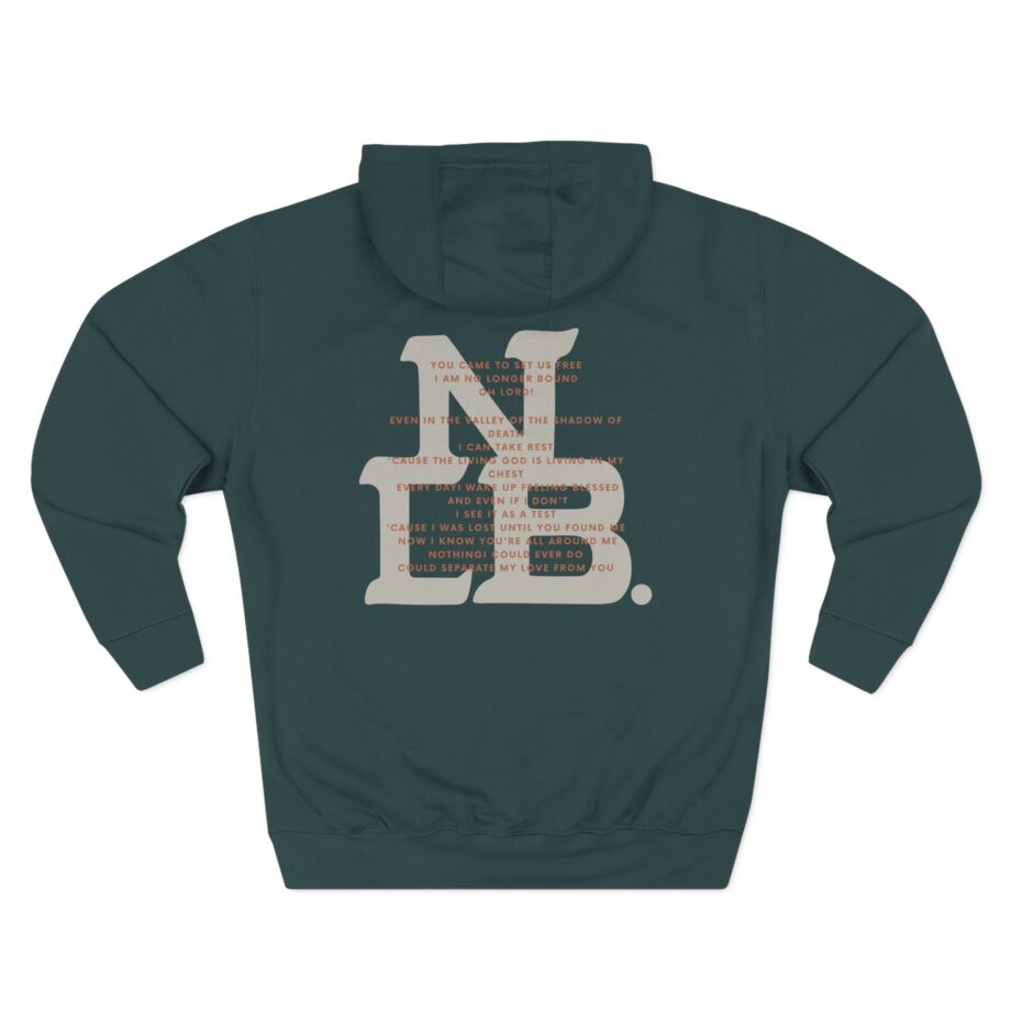 Forrest Frank No Longer Bound Three-Panel Fleece Hoodie