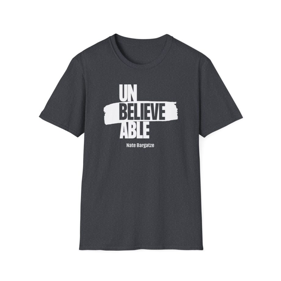 Nate Bargatze - Unbelievable Unisex Softstyle T-Shirt