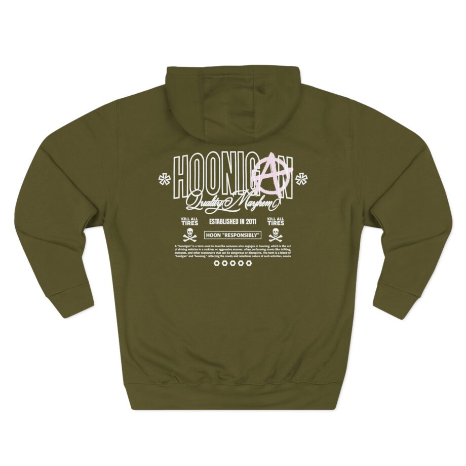 Ken Block Hoonigan Hoonarchy Three-Panel Fleece Hoodie