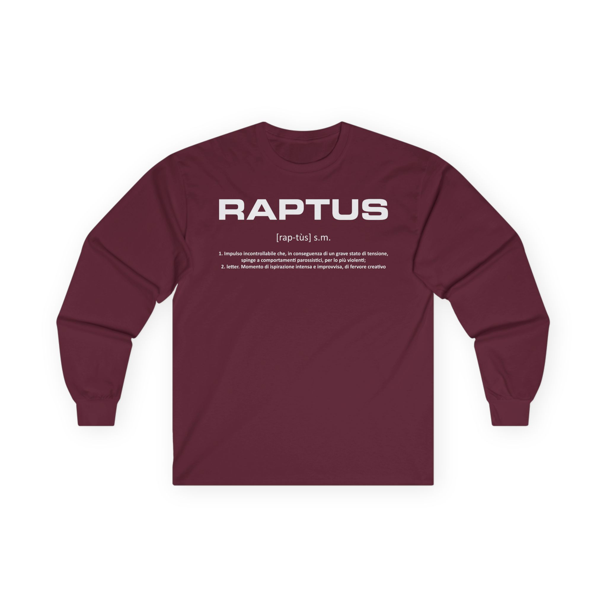 Nayt Raptus Unisex Ultra Cotton Long Sleeve Tee