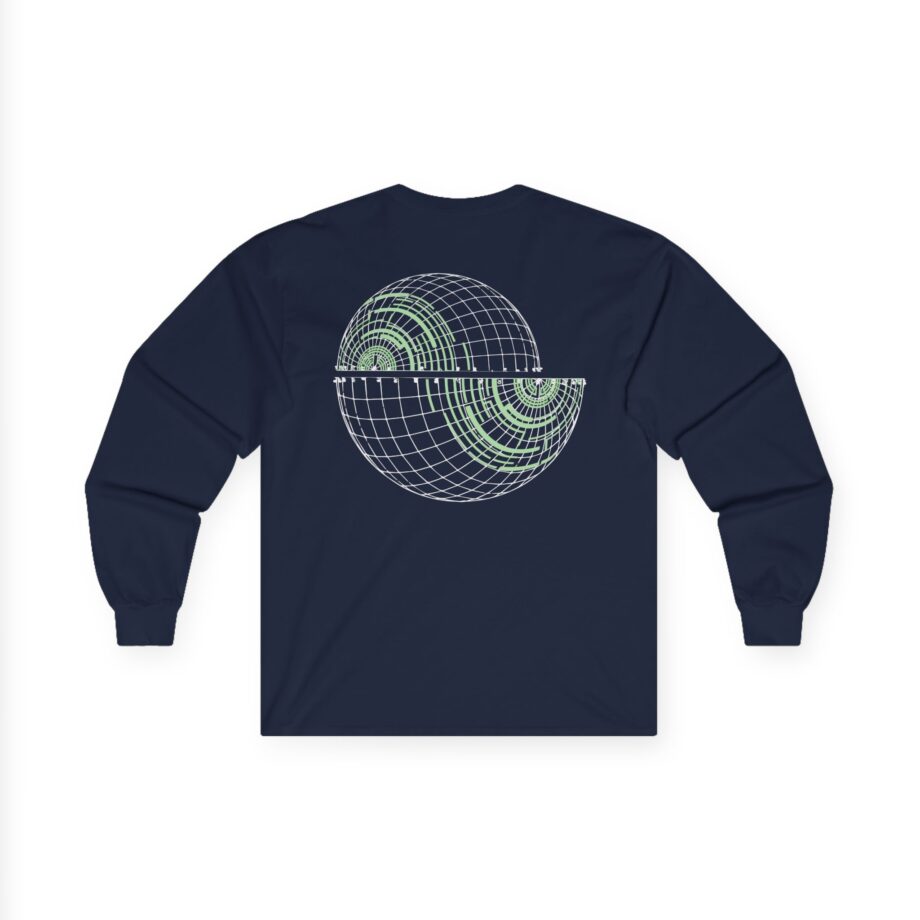 Pendulum Globe Glow in the Dark Logo Unisex Ultra Cotton Long Sleeve Tee