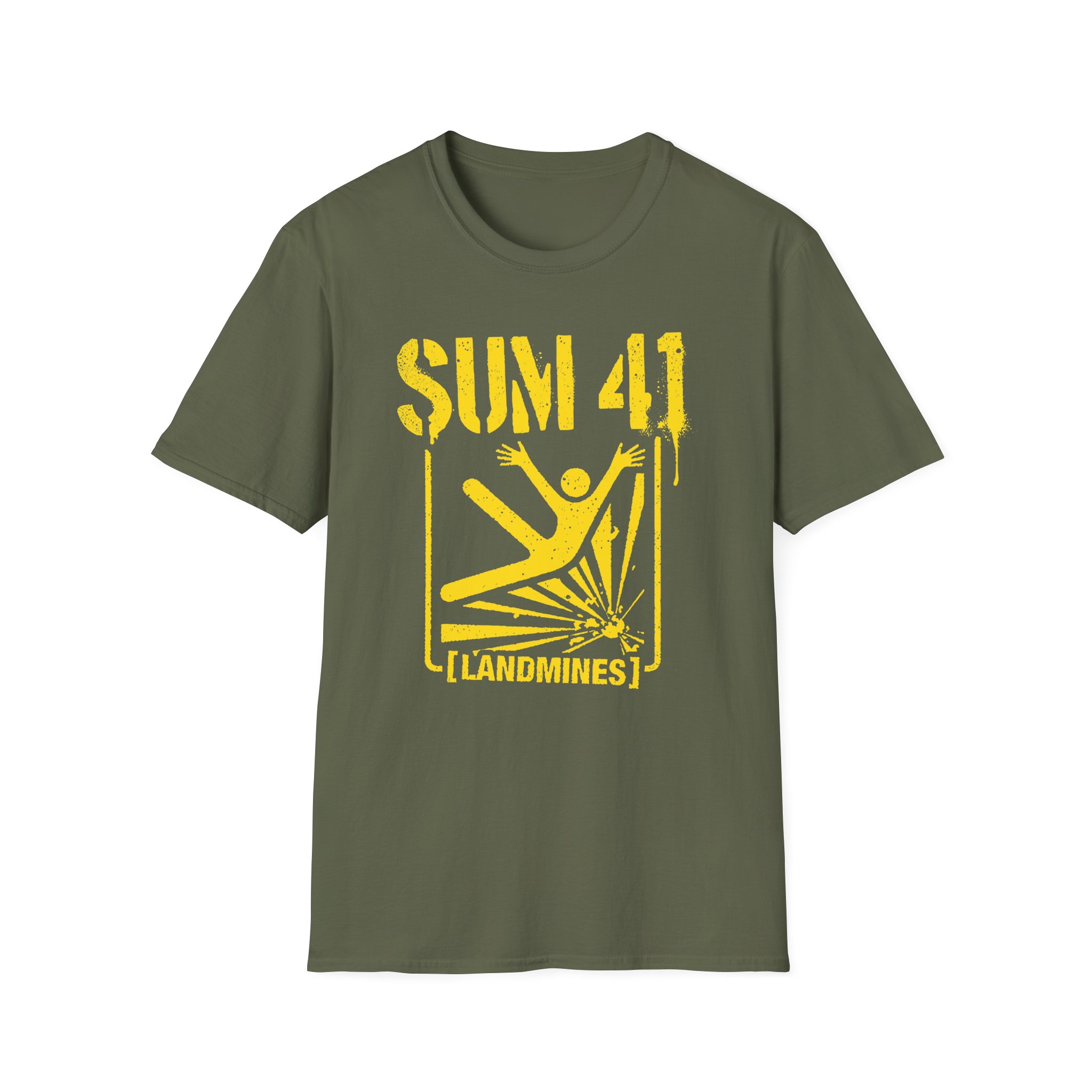 Sum 41 Landmines Unisex Softstyle T-Shirt