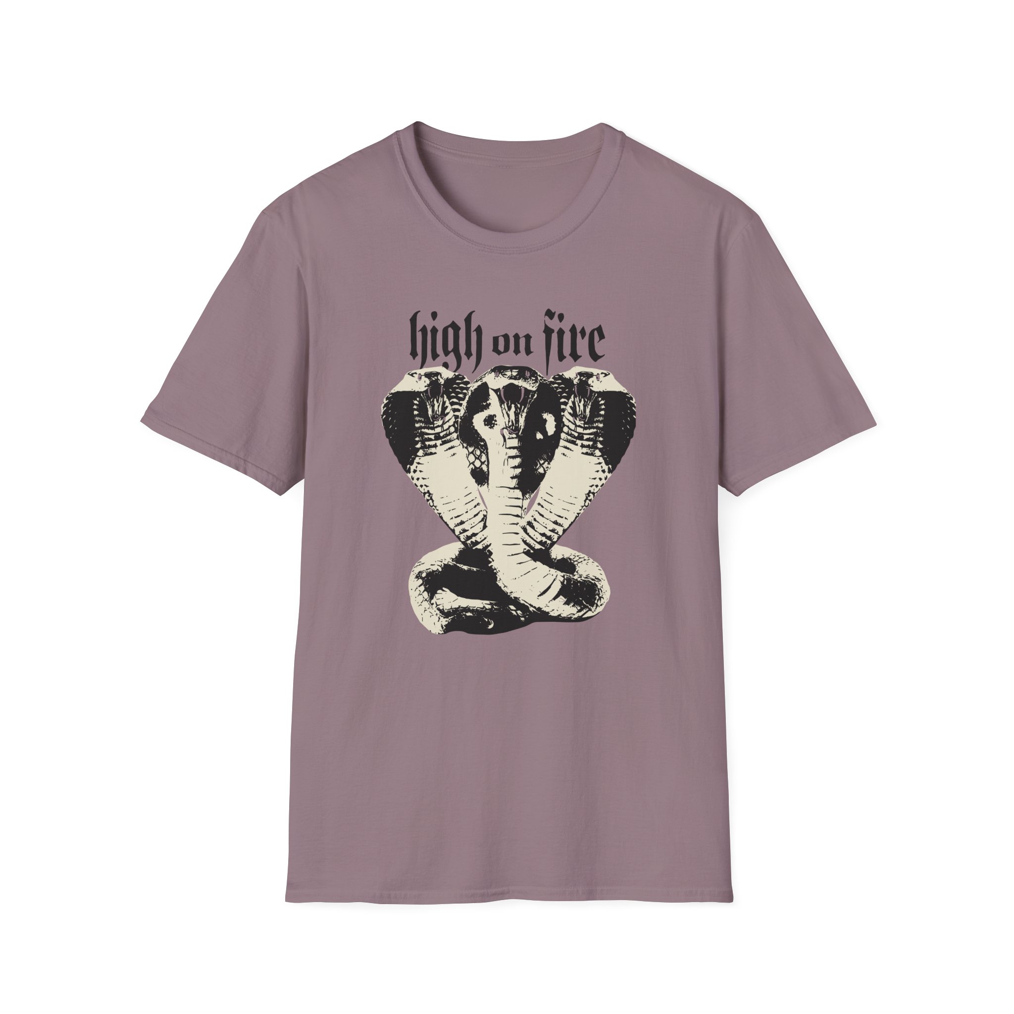 High on Fire Branca Snakes Unisex Softstyle T-Shirt