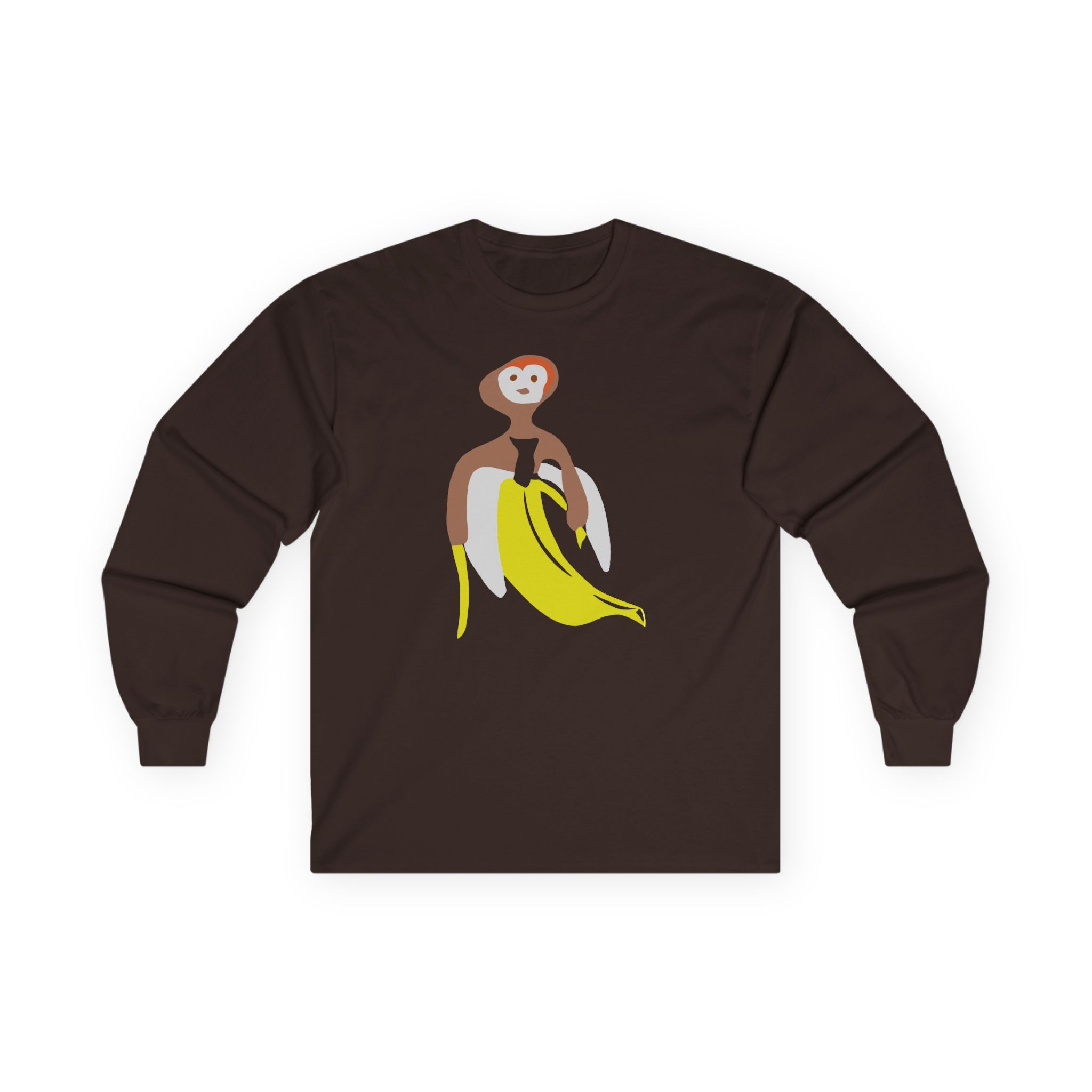 Spoonkid Inspired Banana Unisex Ultra Cotton Long Sleeve Tee