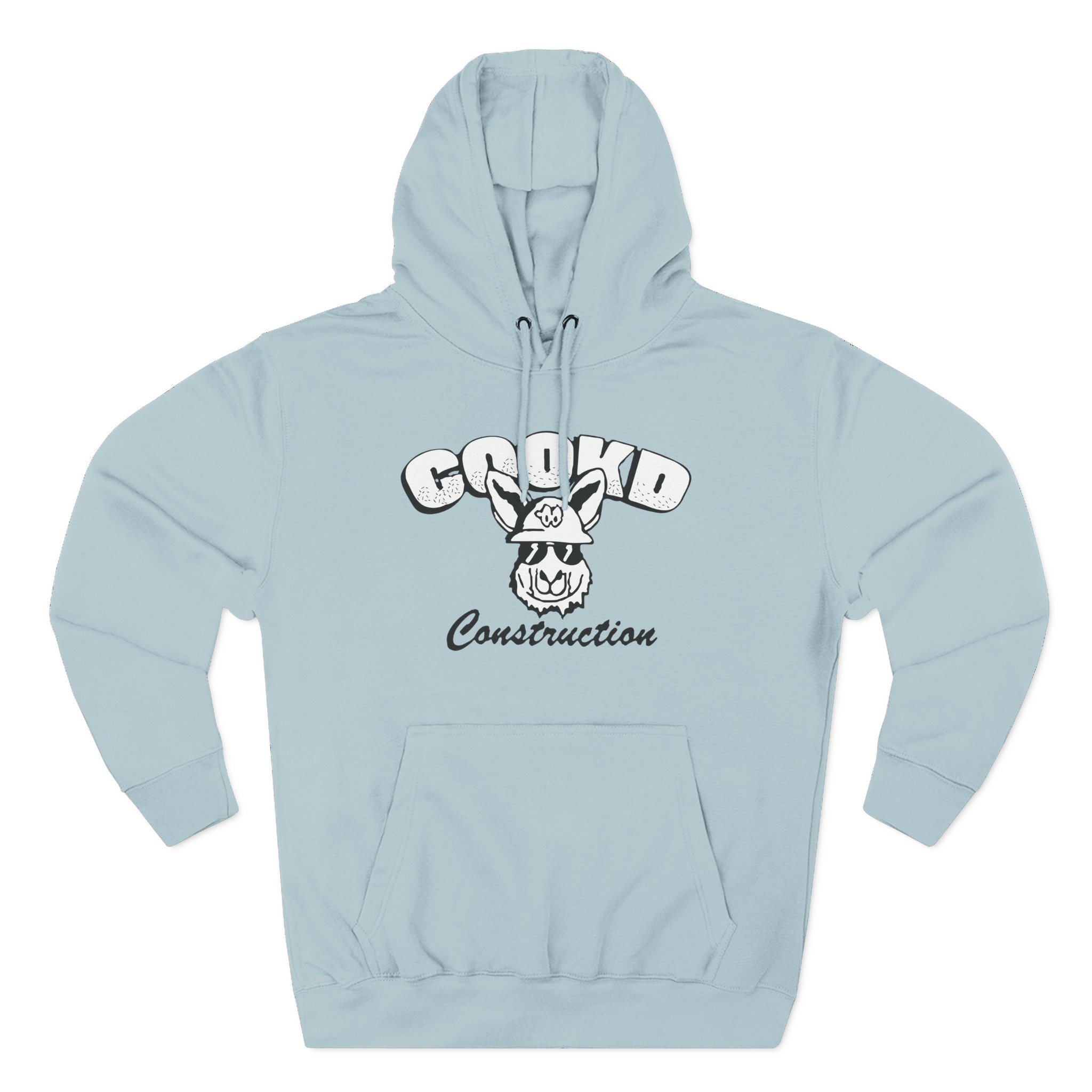 Lazarbeam Cookd Construction Three-Panel Fleece Hoodie