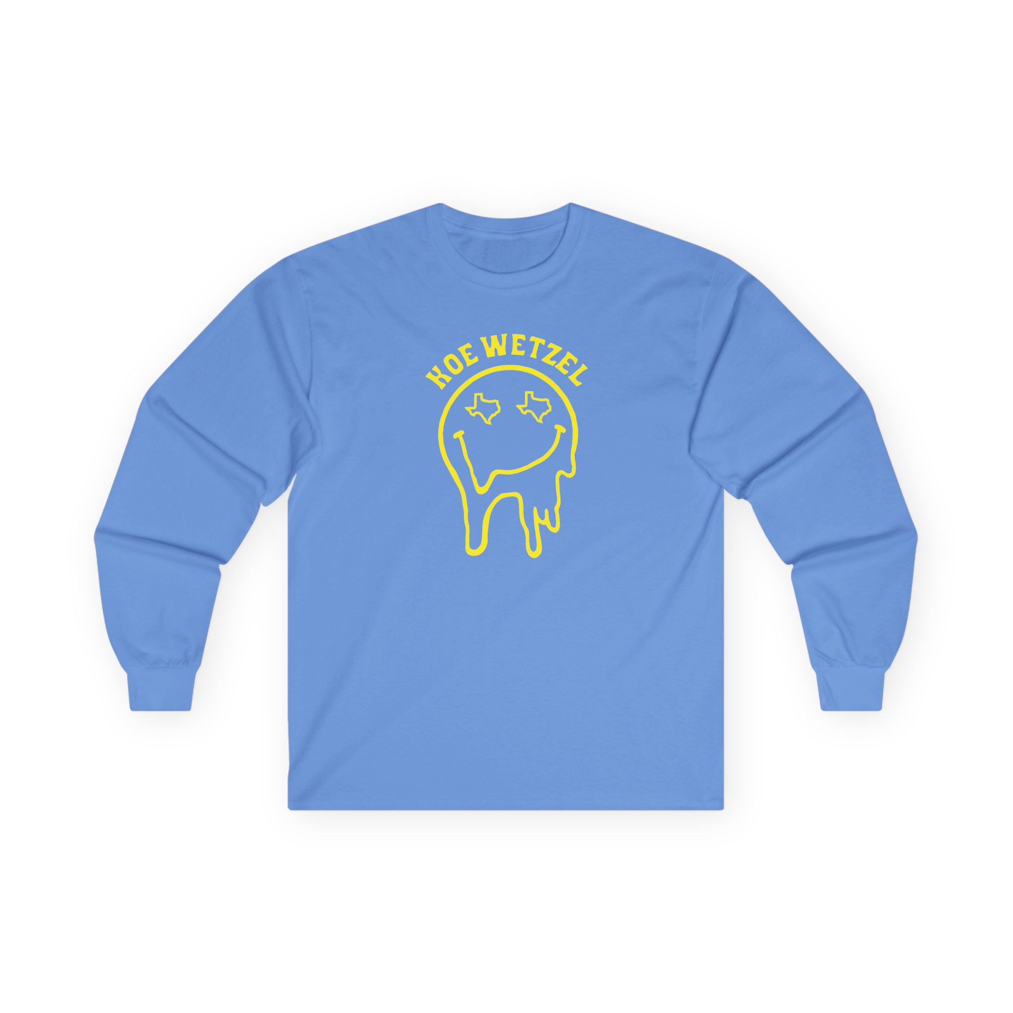 Koe Wetzel Drippy Smiley Unisex Ultra Cotton Long Sleeve Tee