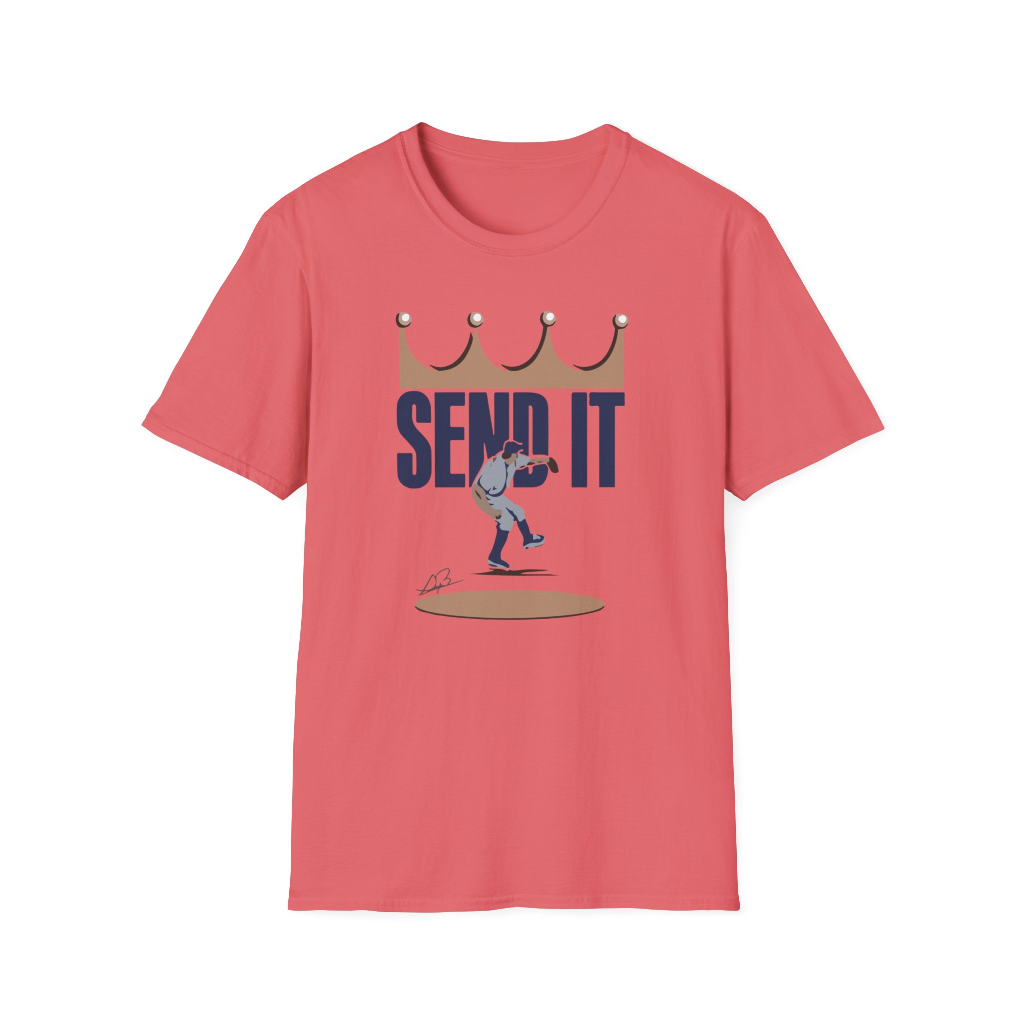 Trevor Bauer Send It Unisex Softstyle T-Shirt