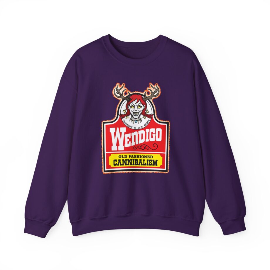 Wendigo Old Fashioned Cannibalism Unisex Heavy Blend Crewneck Sweatshirt