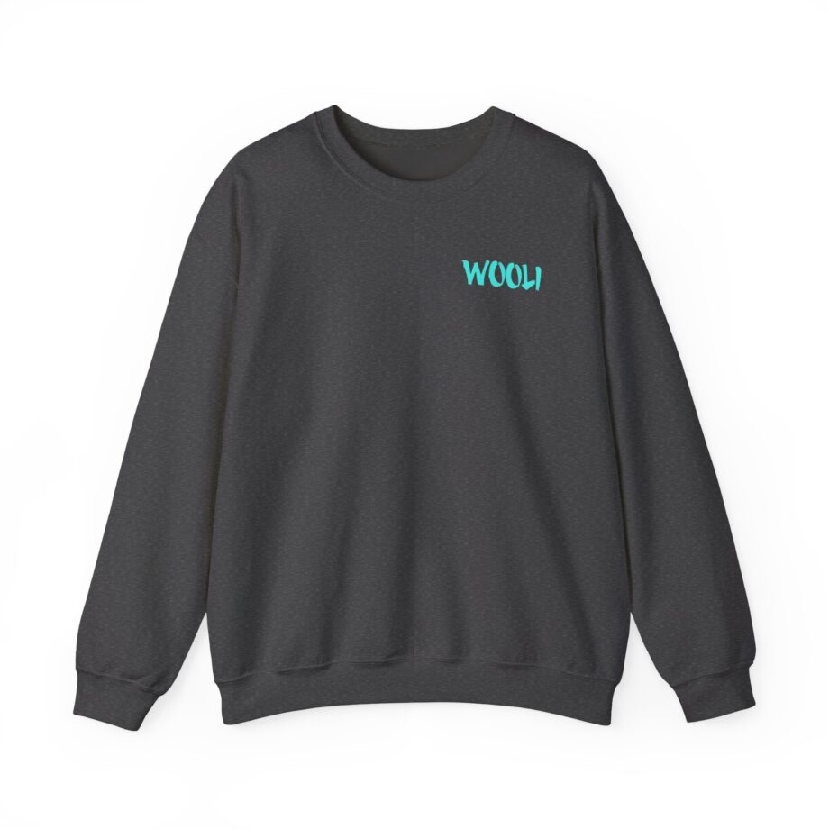 Wooli Teal Unisex Heavy Blend™ Crewneck Sweatshirt