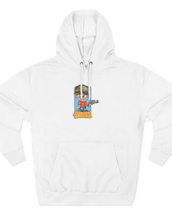Sunami War is Hell Three-Panel Fleece Hoodie