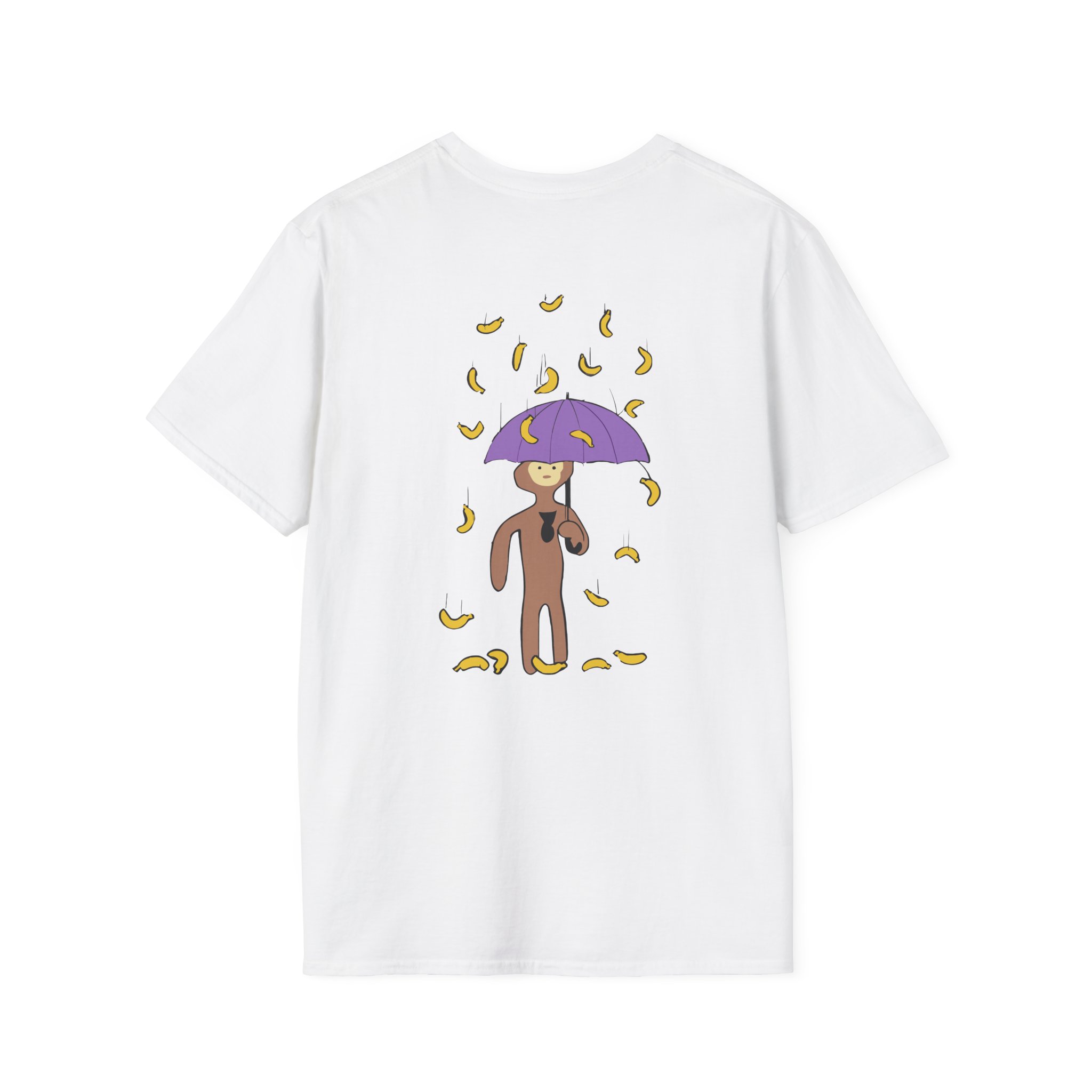 Spoonkid Raining Bananas Unisex Softstyle T-Shirt