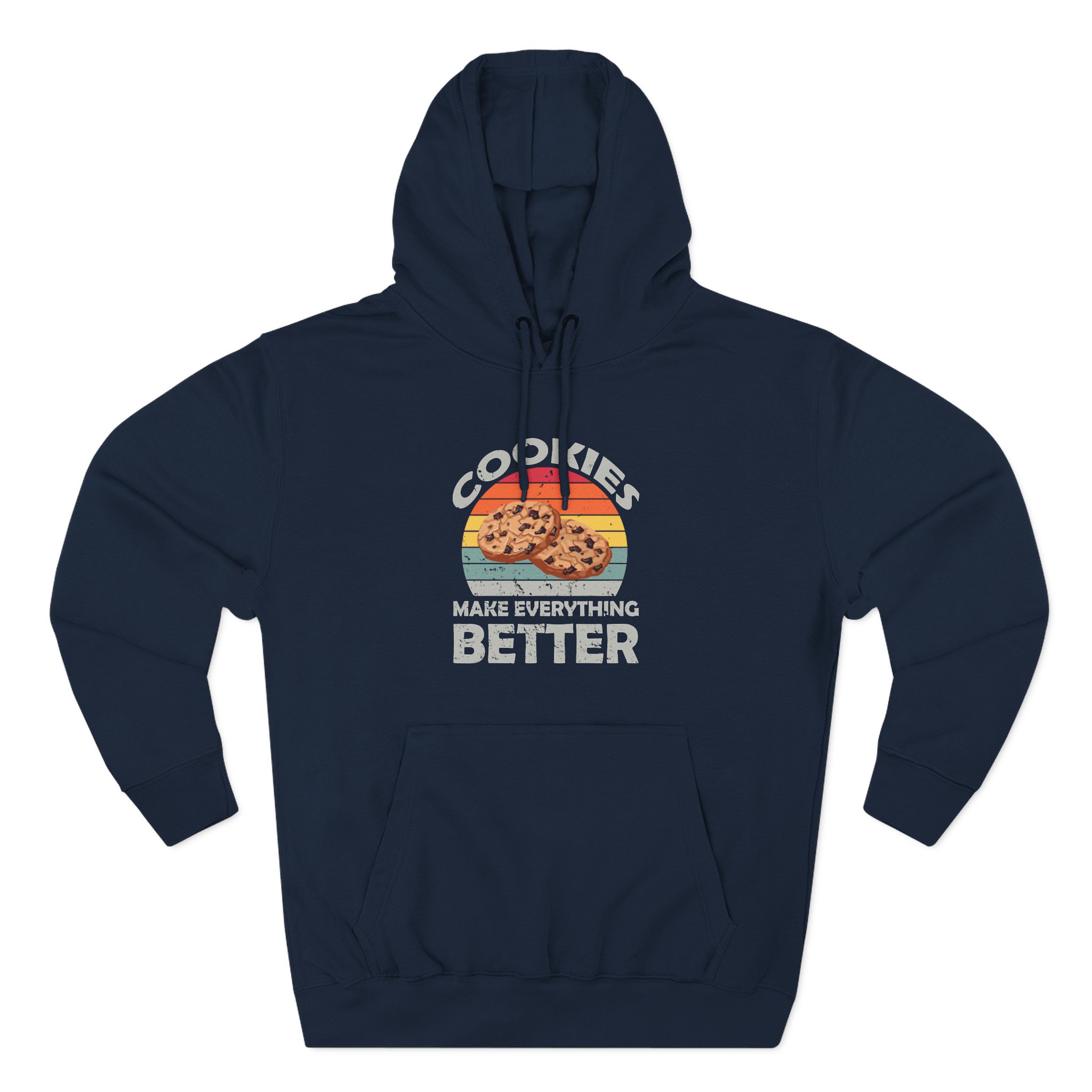 Cookieswirlc Make Everything Better Three-Panel Fleece Hoodie