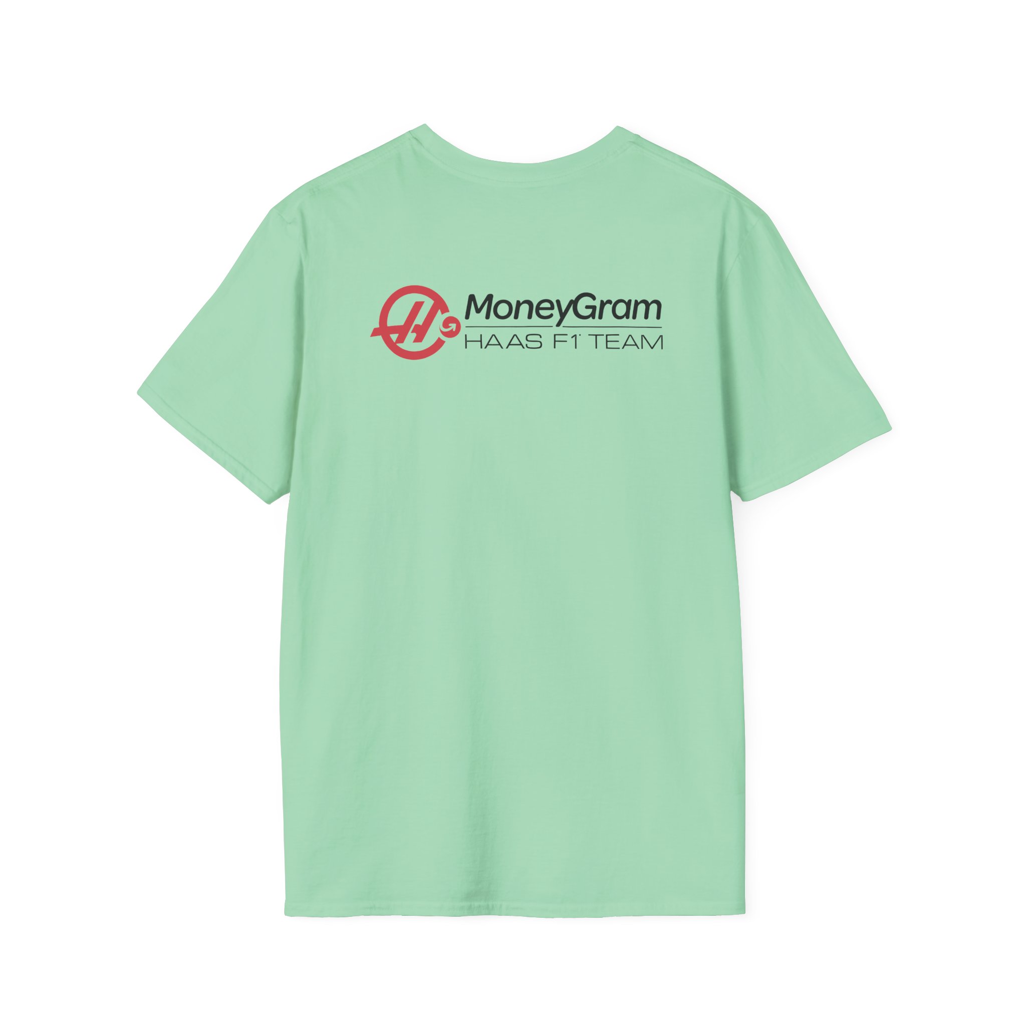 Haas F1 Small Logo Unisex Softstyle T-Shirt