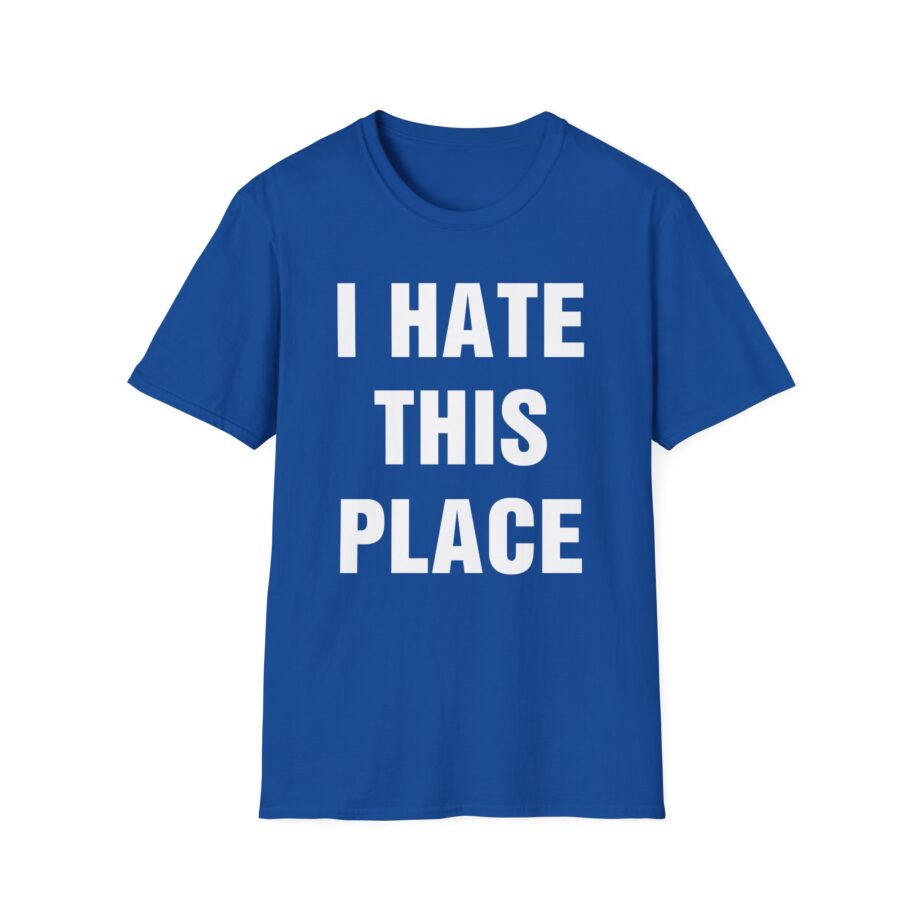 Hot Water Music I Hate This Place Unisex Softstyle T-Shirt