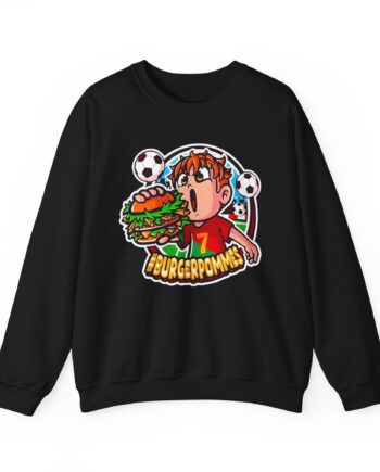 Burger Pommes Unisex Heavy Blend™ Crewneck Sweatshirt