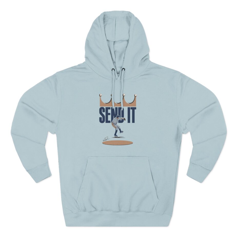 Trevor Bauer Send It  Three-Panel Fleece Hoodie