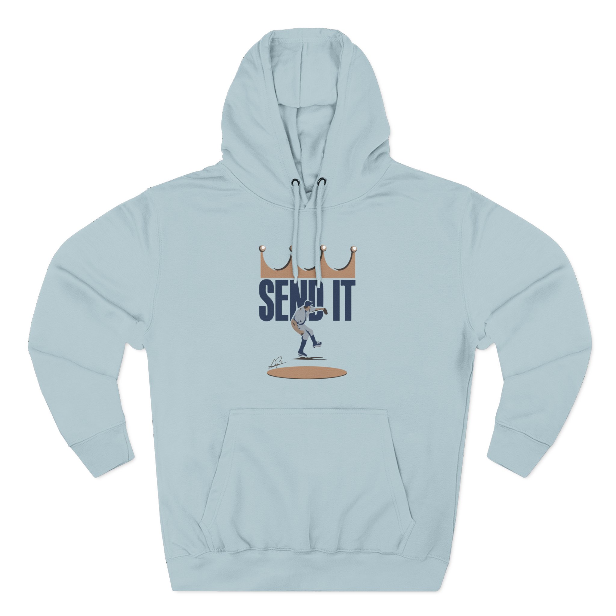 Trevor Bauer Send It  Three-Panel Fleece Hoodie