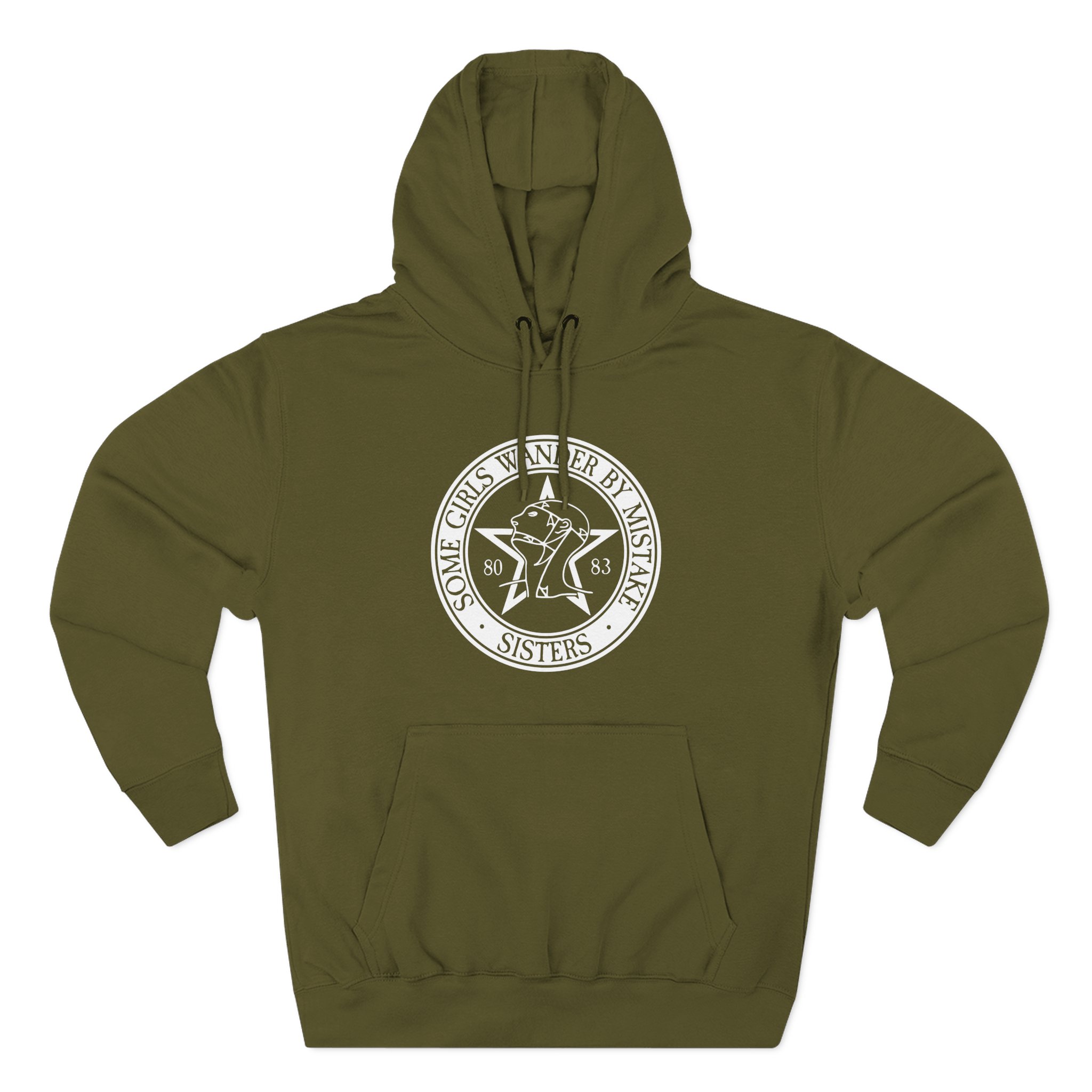The Sisters Of Mercy, The - Some Girls Wander By Mistake Three-Panel Fleece Hoodie