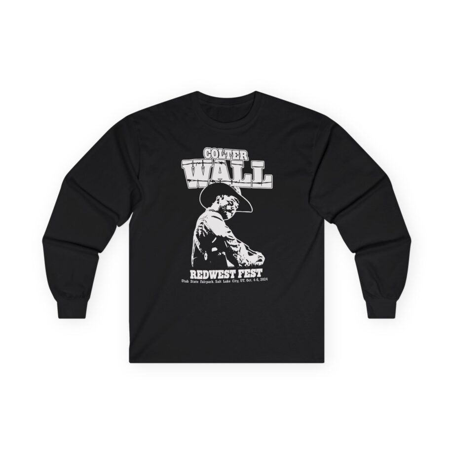 Colter Wall RedWest Fest Unisex Ultra Cotton Long Sleeve Tee