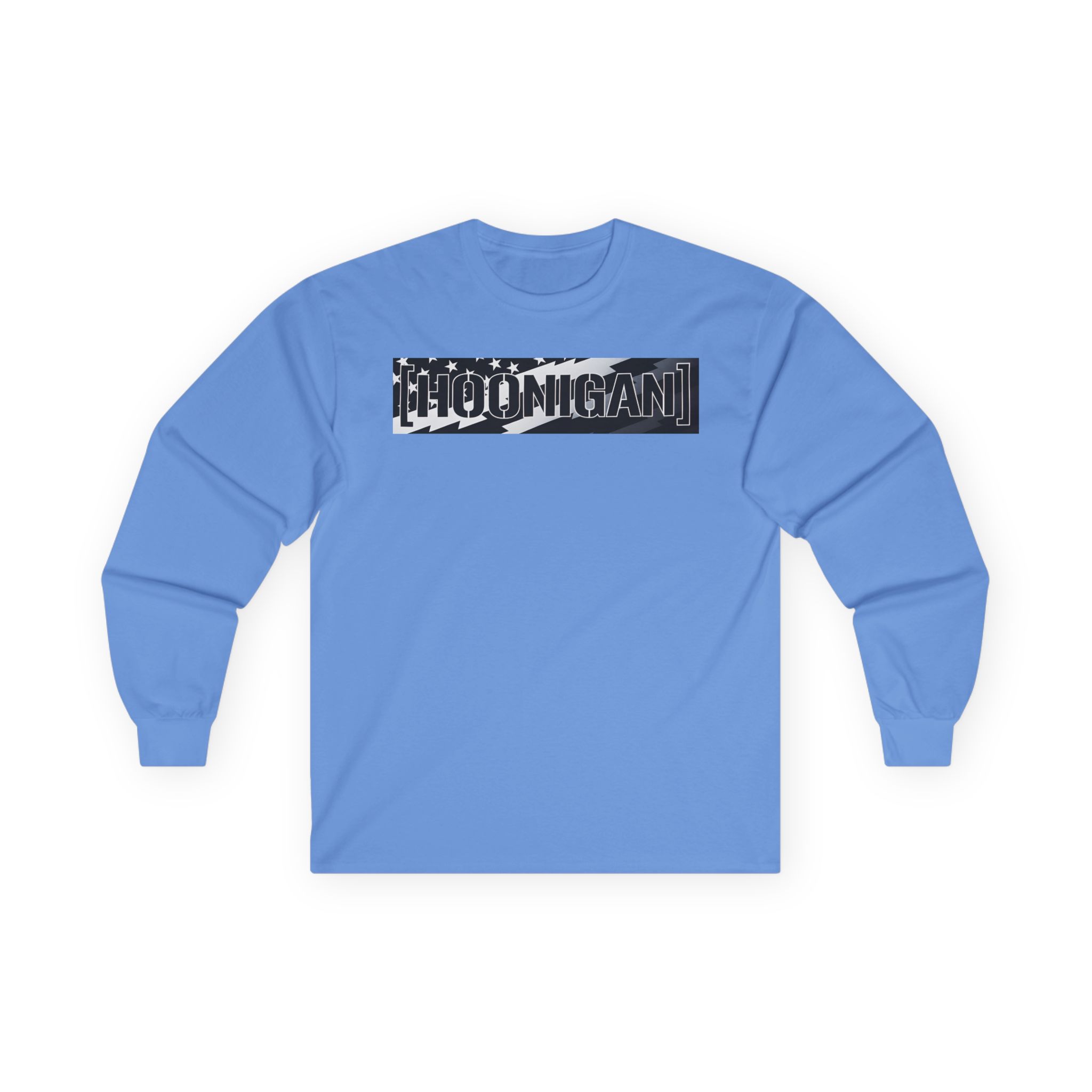 Ken Block Hoonigan Stars & Stripes Censor Bar Unisex Ultra Cotton Long Sleeve Tee