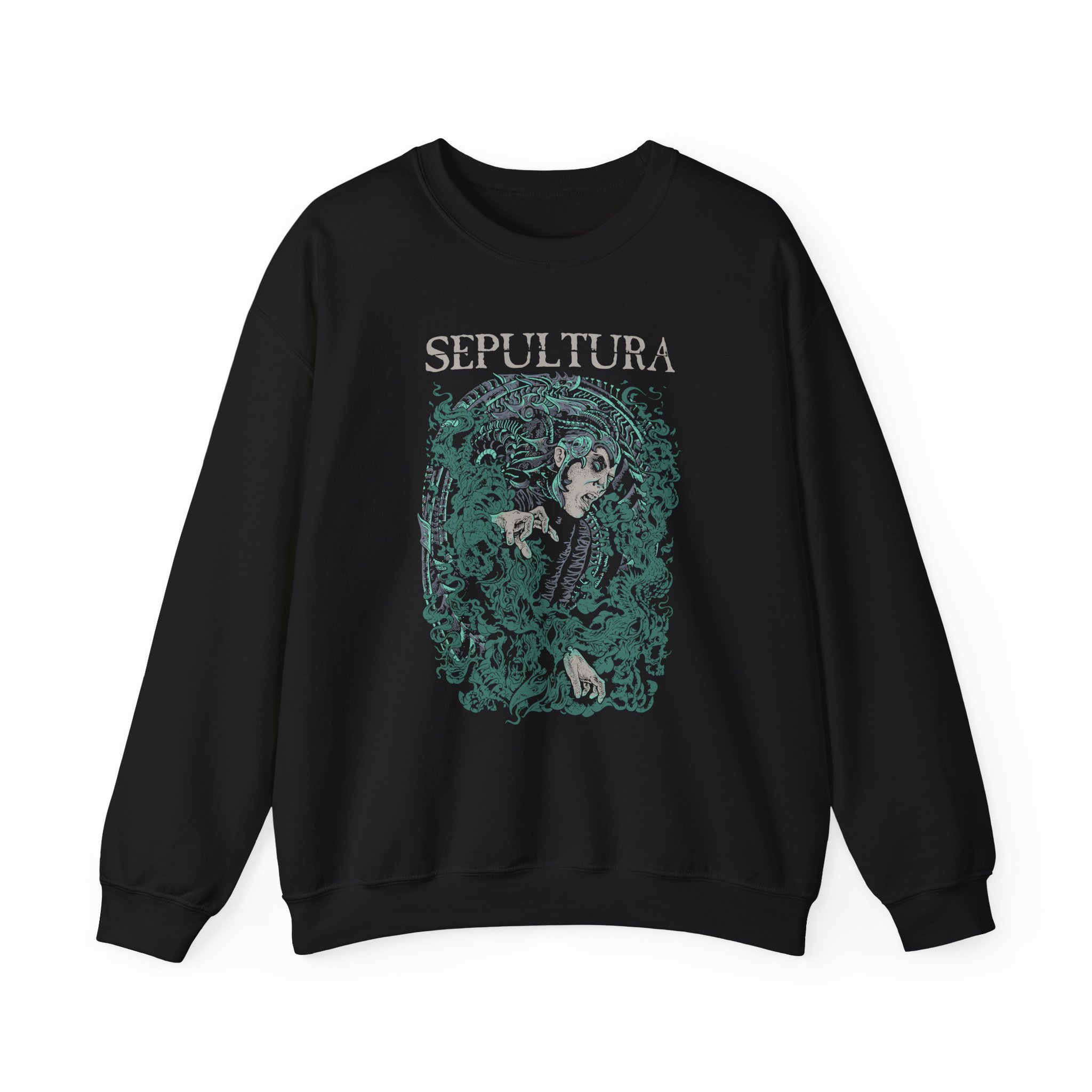 Sepultura Isolation Unisex Heavy Blendâ„¢ Crewneck Sweatshirt